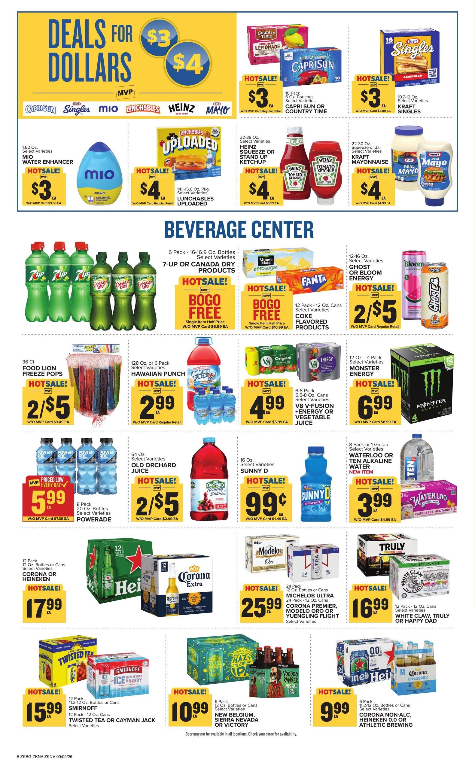 Food Lion (Bowling Green Area, KY) Weekly Ad September 2 - 8, 2026
