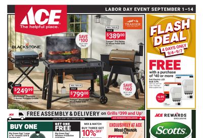 Ace Hardware (Ajo Area, AZ) September Labor Day Weekly Ad September 1 - 14, 2026