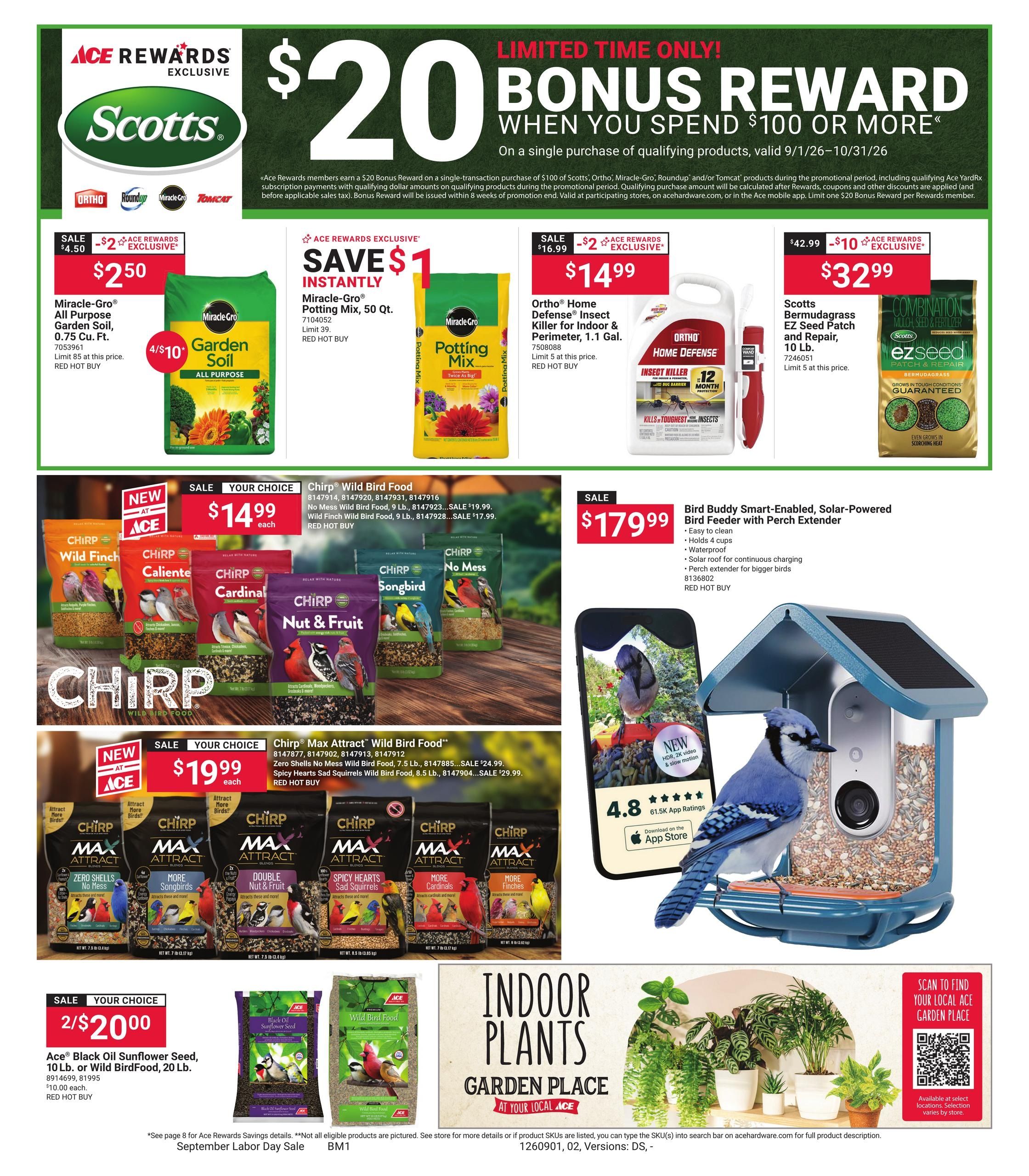 Ace Hardware (Ajo Area, AZ) September Labor Day Weekly Ad September 1 - 14, 2026