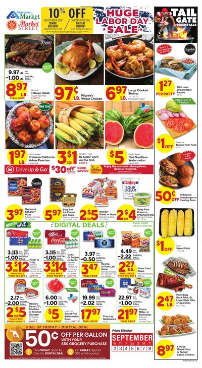 Market Street (Santa Fe Area, NM) Weekly Ad September 2 - 8, 2026