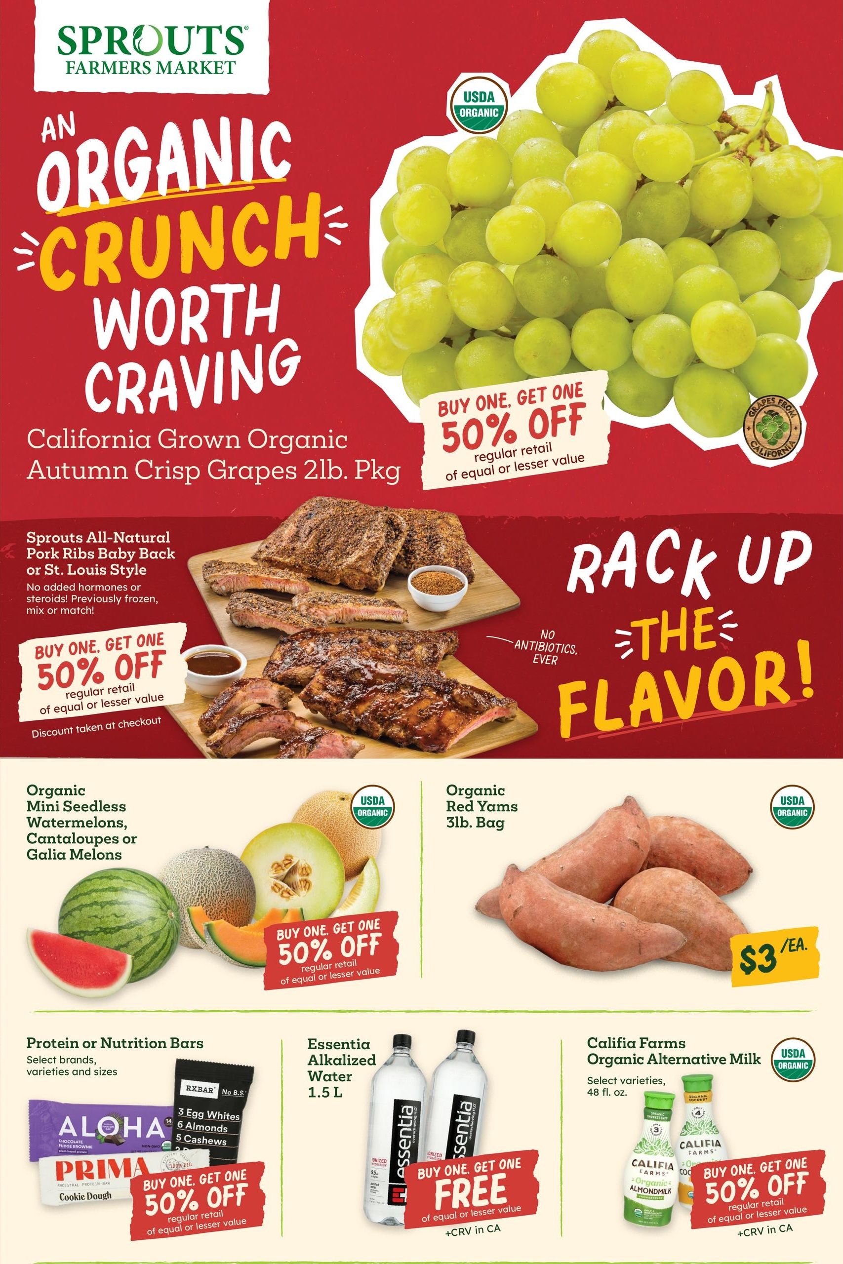 Sprouts Farmers Market (Atlanta Area, GA) Weekly Ad September 2 - 8, 2026
