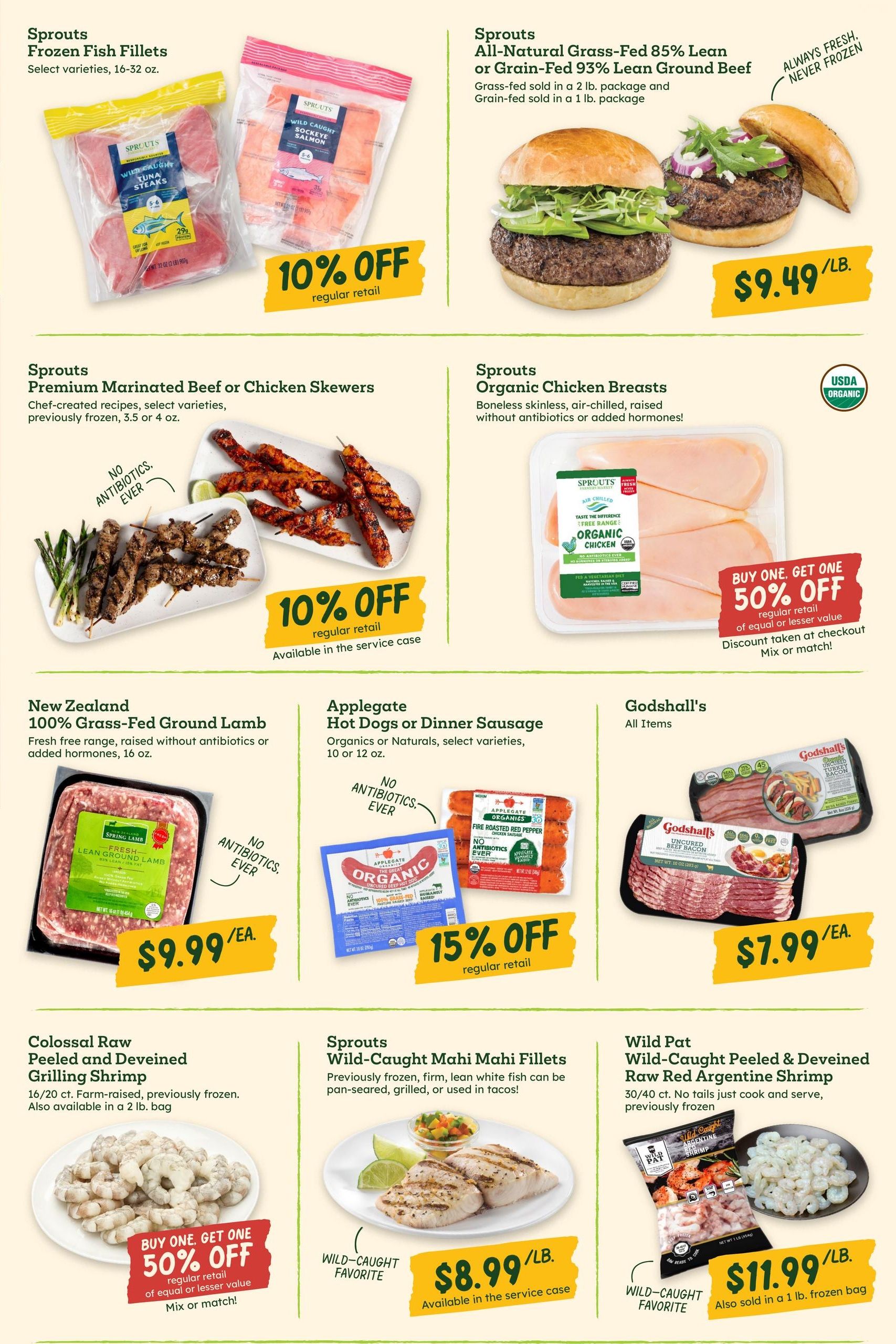 Sprouts Farmers Market (Baton Rouge Area, LA) Weekly Ad September 2 - 8, 2026