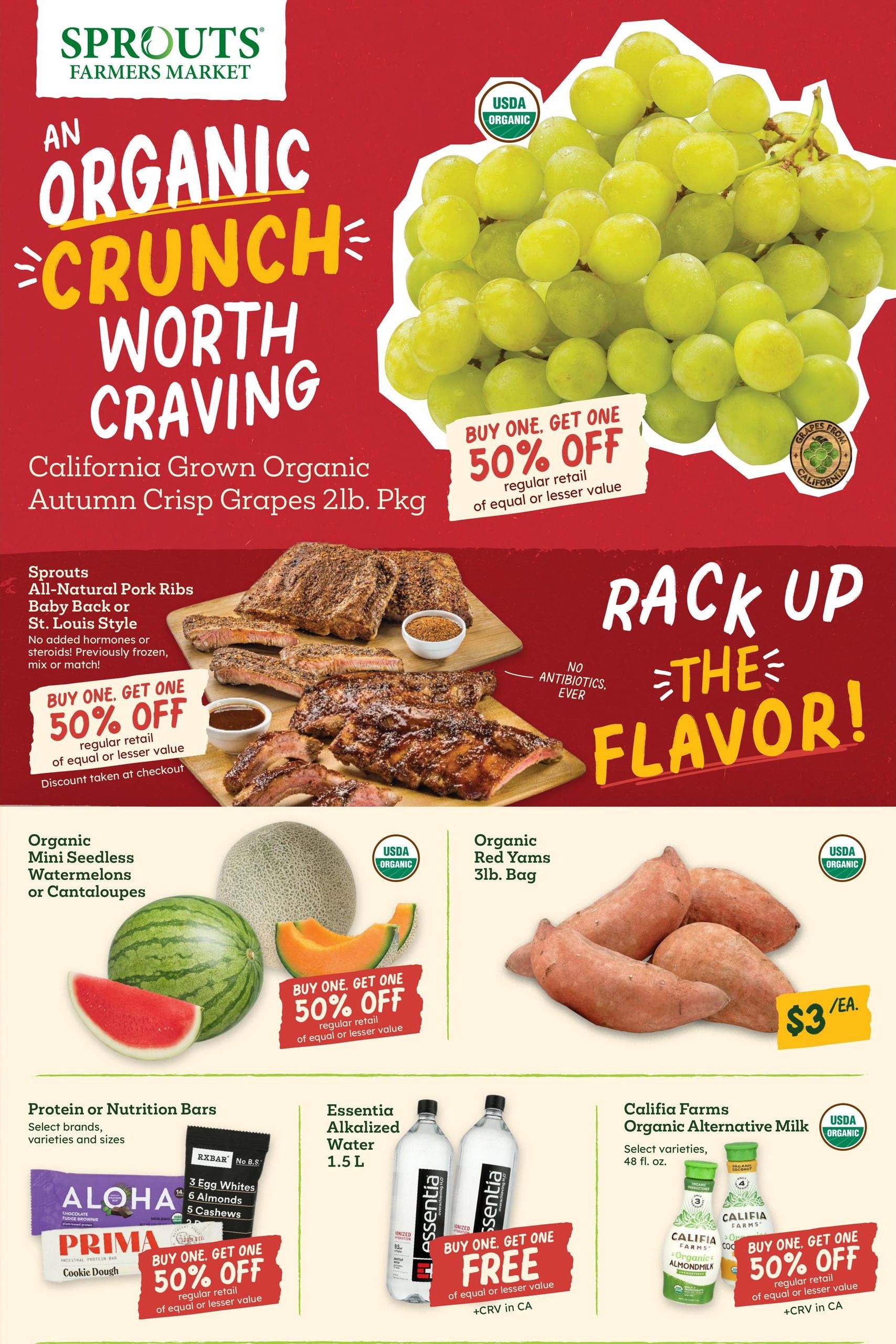 Sprouts Farmers Market (Bellevue Area, WA) Weekly Ad September 2 - 8, 2026
