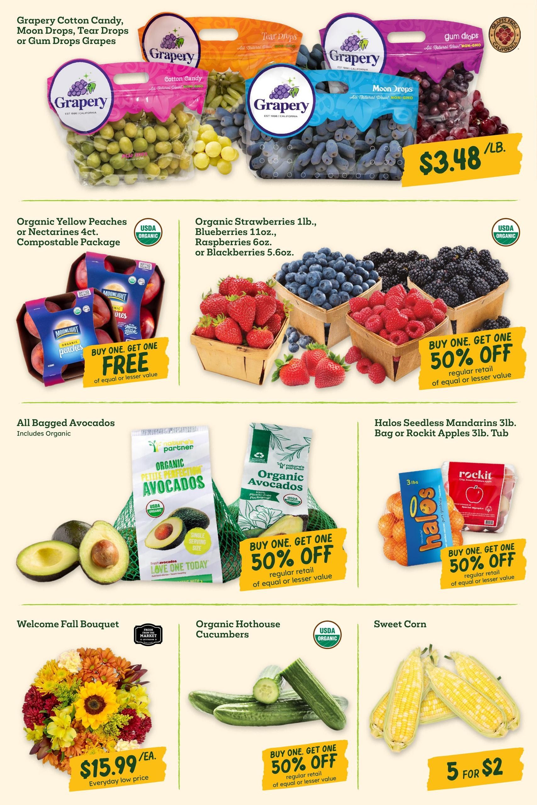 Sprouts Farmers Market (Birmingham Area, AL) Weekly Ad September 2 - 8, 2026