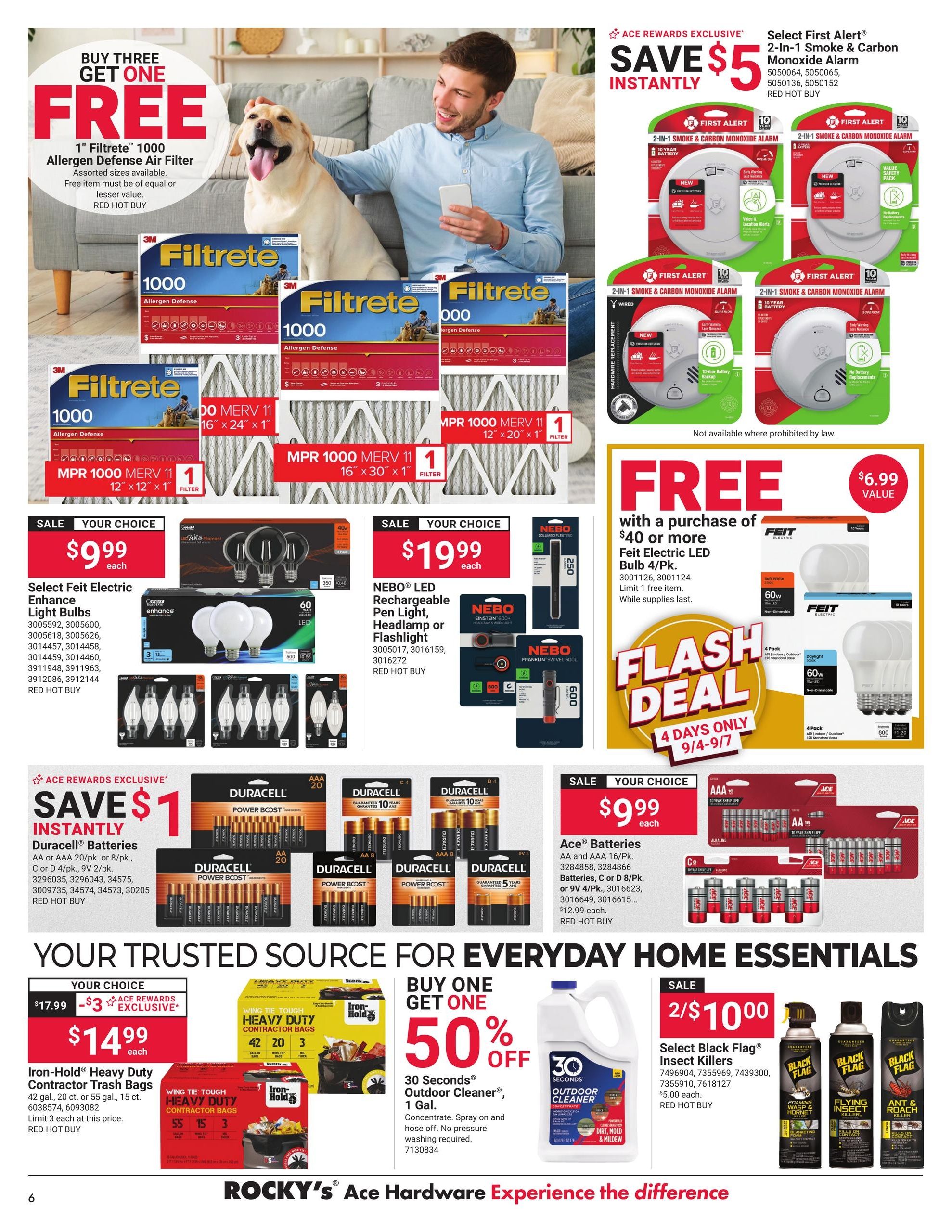 Ace Hardware (Boca Raton Area, FL) Rocky's 100 Years Weekly Ad September 1 - 14, 2026