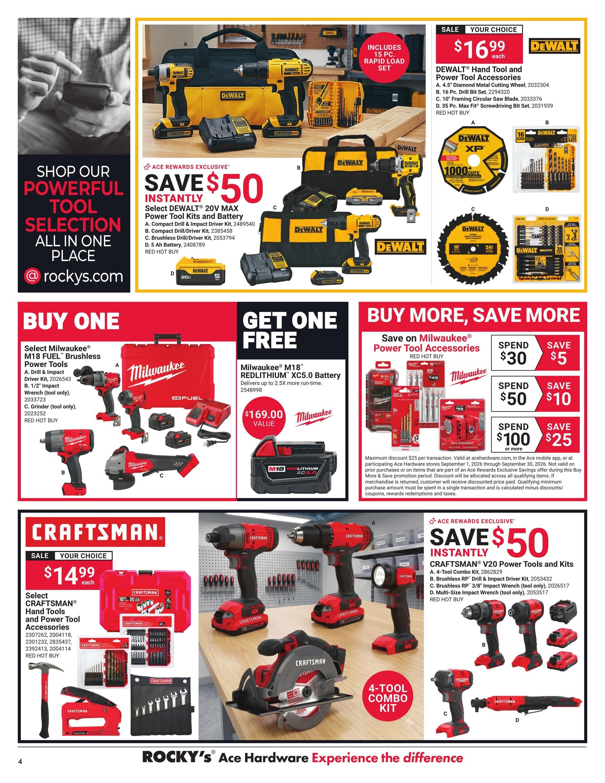 Ace Hardware (Bridgeport Area, CT) Rocky's 100 Years Weekly Ad September 1 - 14, 2026