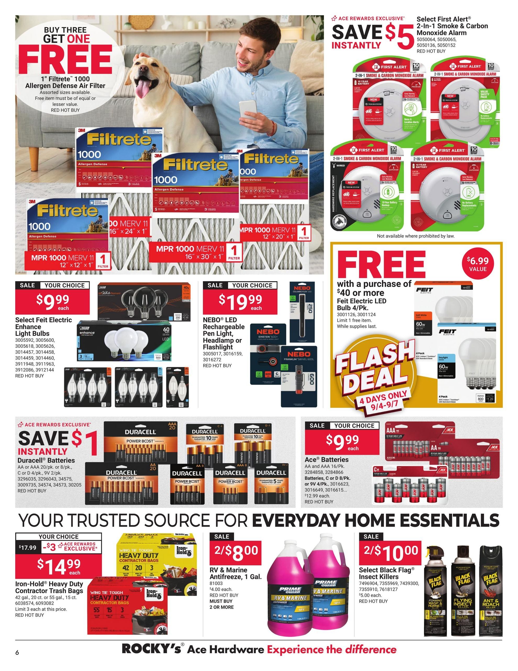Ace Hardware (Bridgeport Area, CT) September Labor Day Event Weekly Ad September 1 - 14, 2026