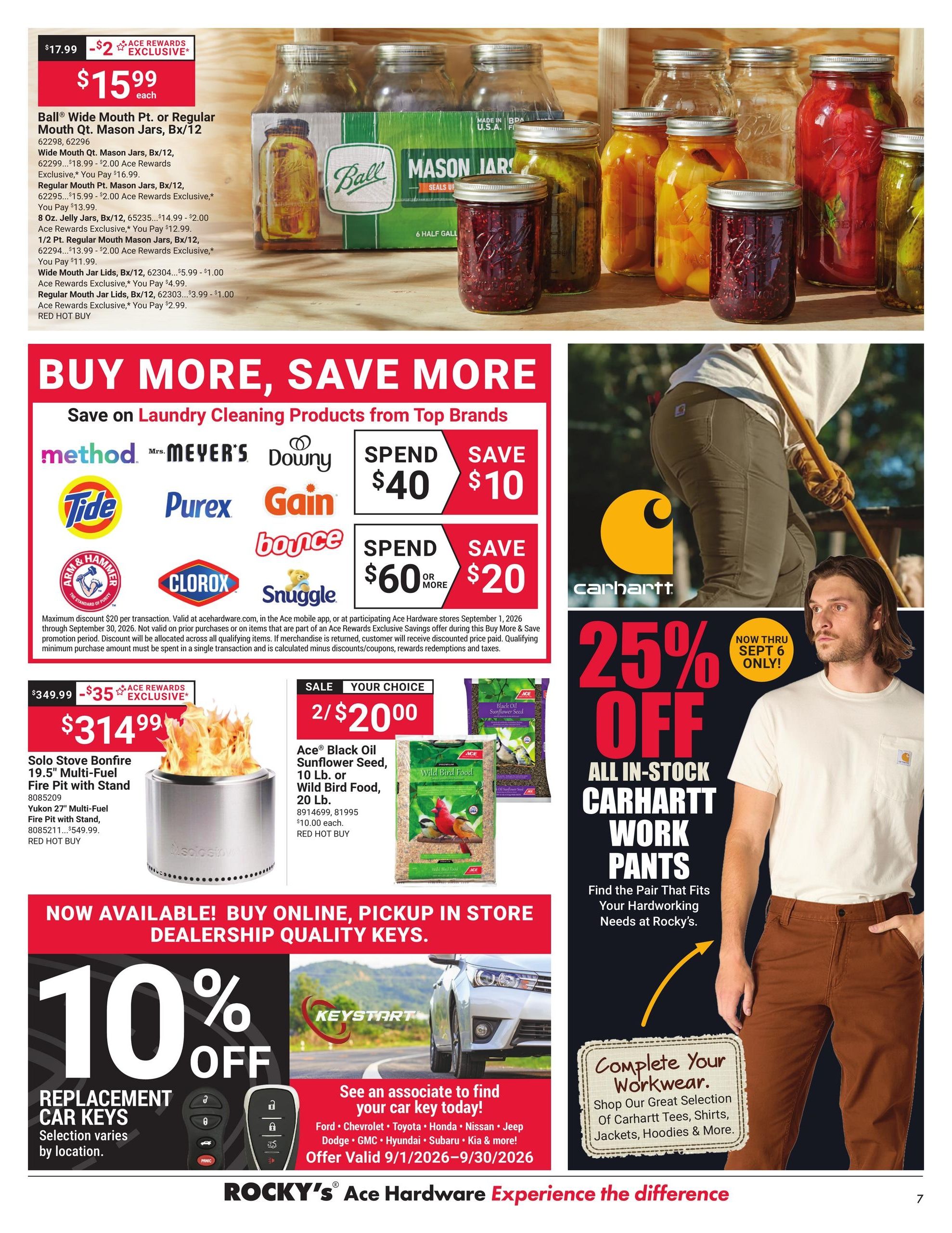 Ace Hardware (Bridgeport Area, CT) September Labor Day Event Weekly Ad September 1 - 14, 2026