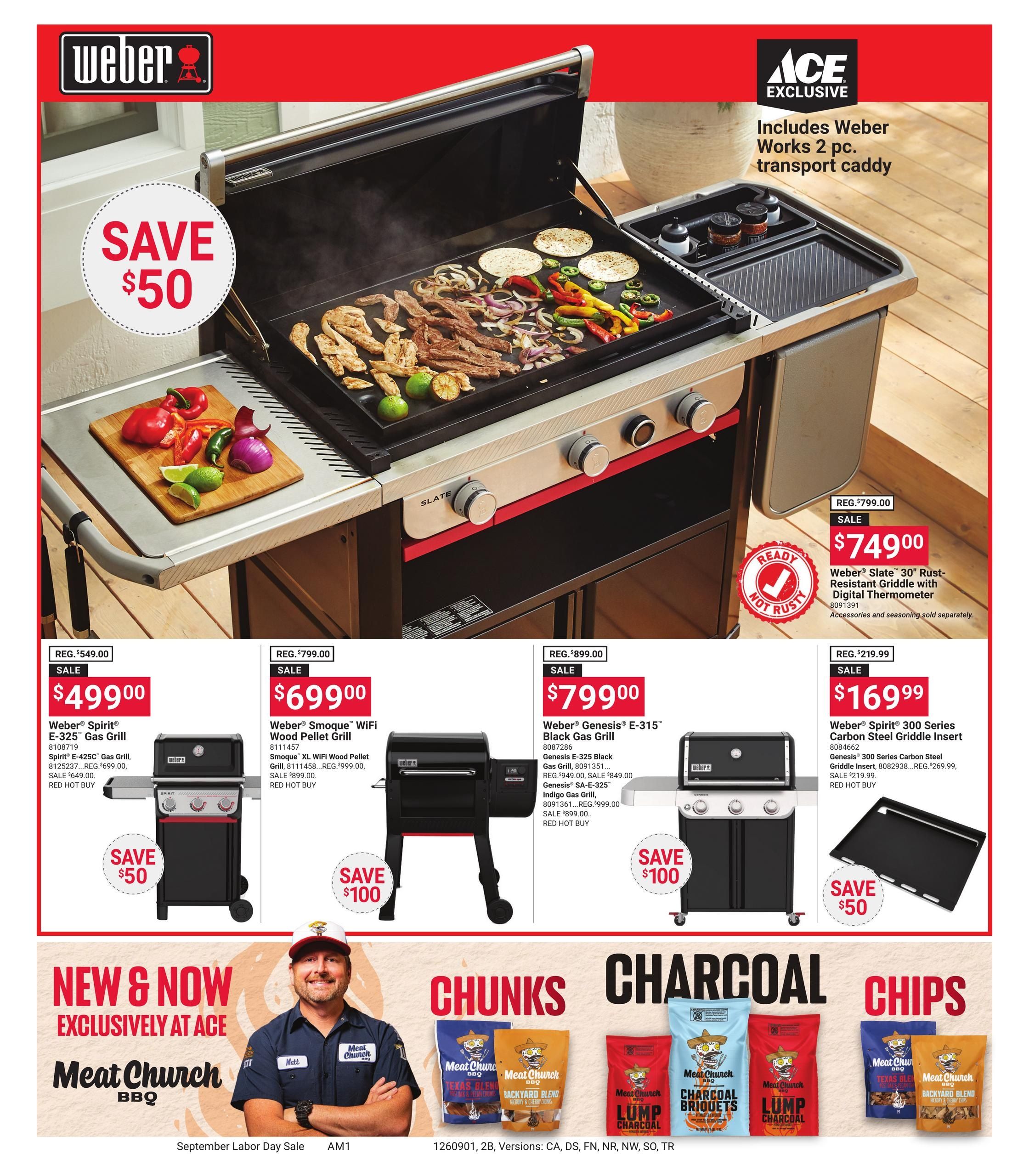 Ace Hardware (Calder Area, ID) September Labor Day Weekly Ad September 1 - 14, 2026