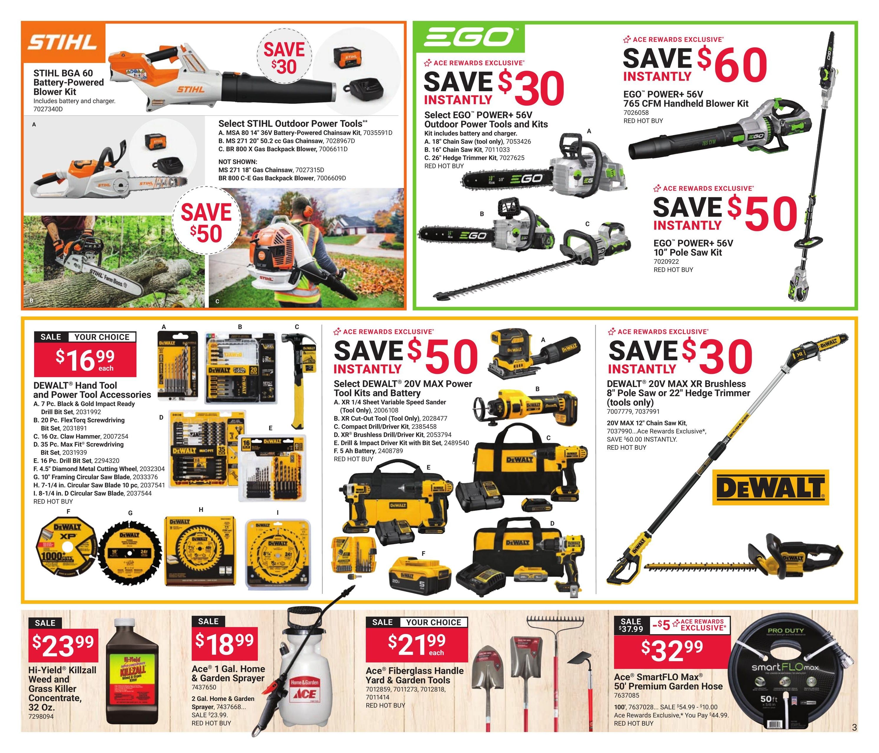 Ace Hardware (Deltona Area, FL) September Month Long Weekly Ad September 1 - 30, 2026