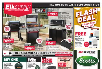 Ace Hardware September Red Hot Buys Weekly Ad September 1 - 30, 2026