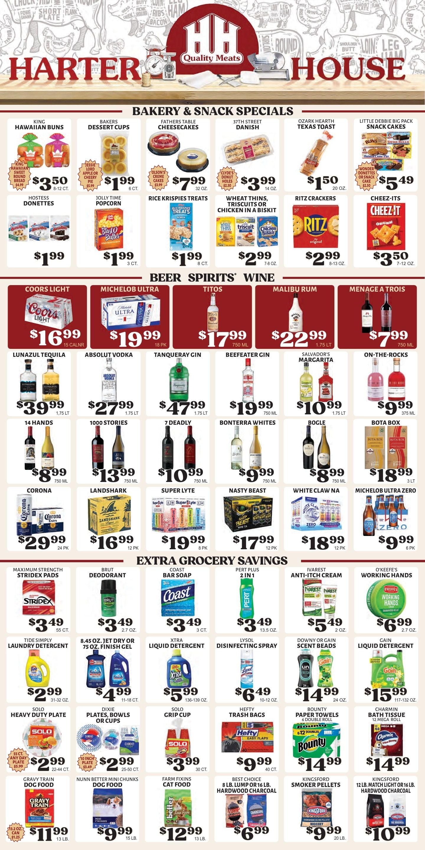 Harter House Weekly Ad September 2 - 8, 2026