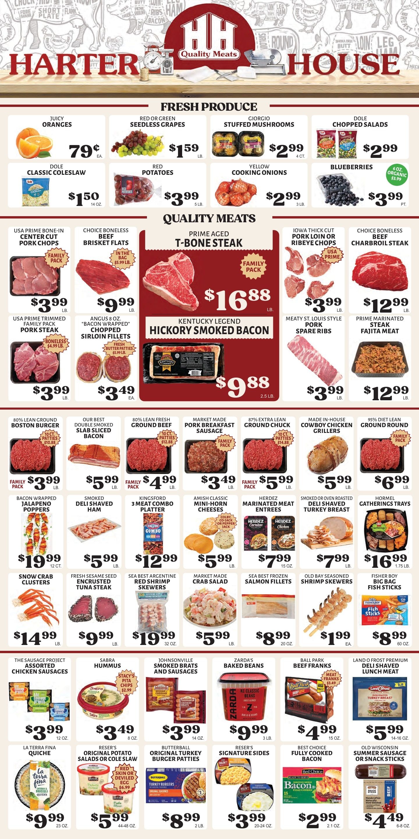 Harter House Weekly Ad September 2 - 8, 2026