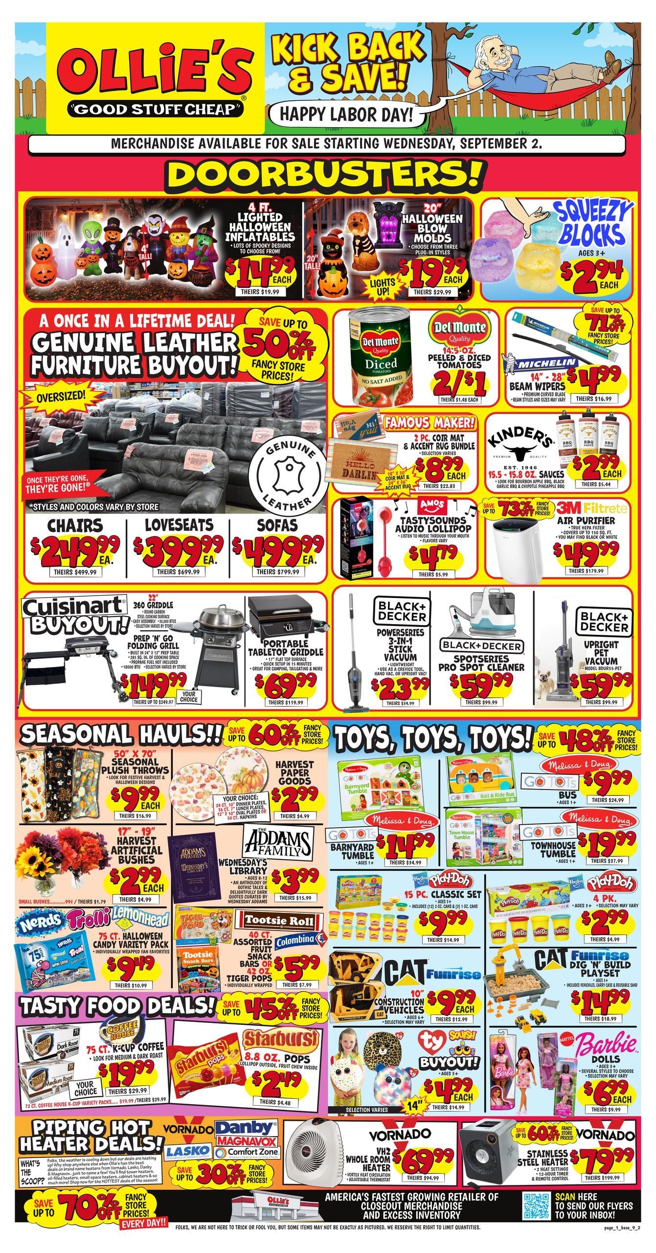 Ollie's Bargain Outlet (Bellamy Area, AL) Weekly Ad September 2 - 8, 2026