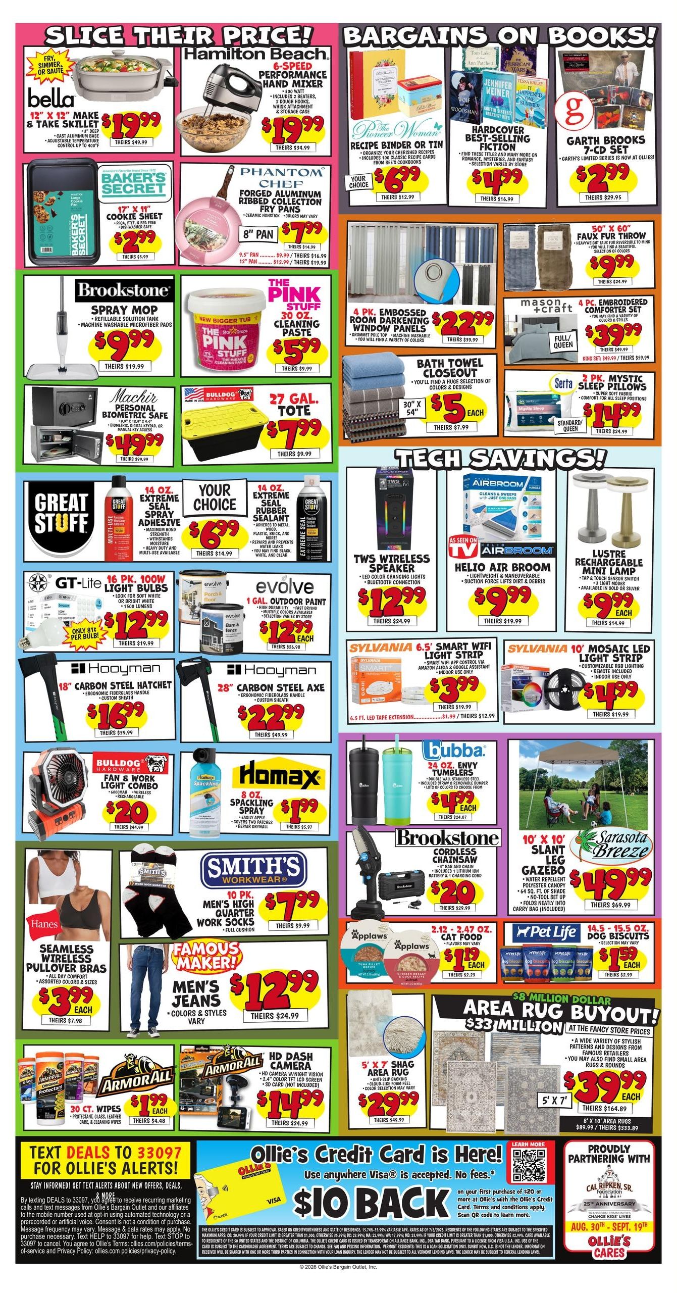 Ollie's Bargain Outlet (Bellamy Area, AL) Weekly Ad September 2 - 8, 2026