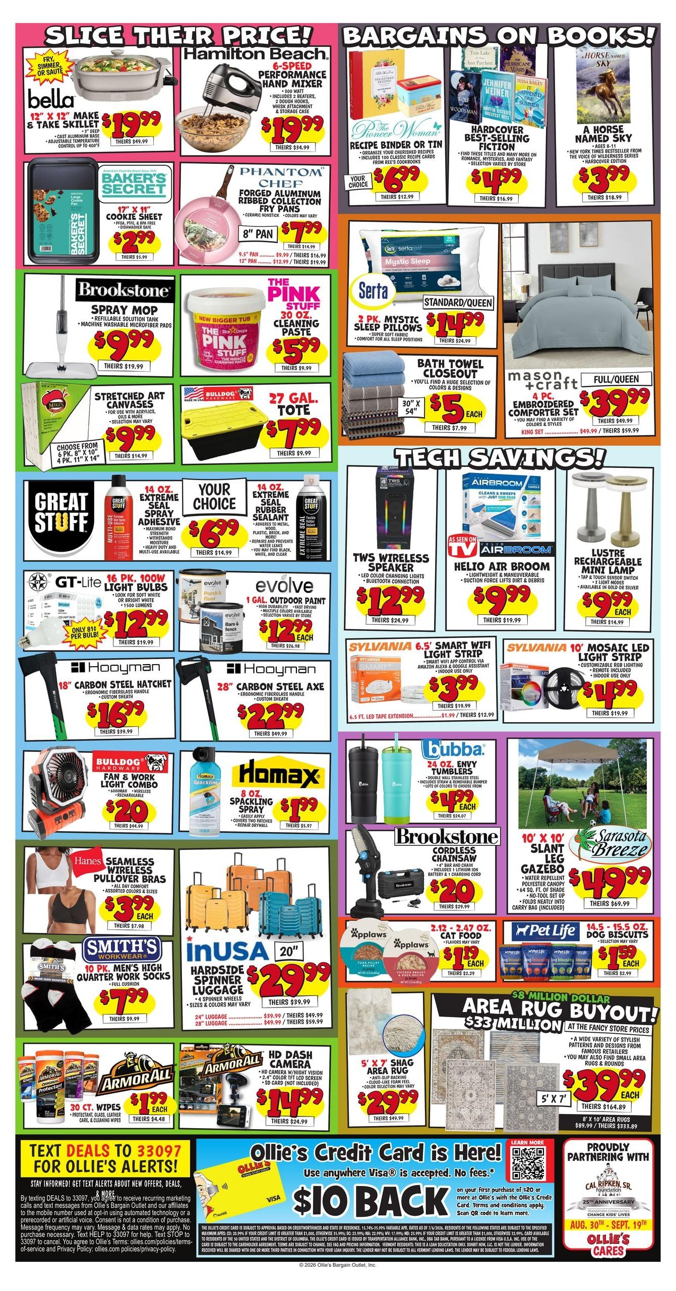 Ollie's Bargain Outlet (Bellevue Area, IA) Weekly Ad September 2 - 8, 2026