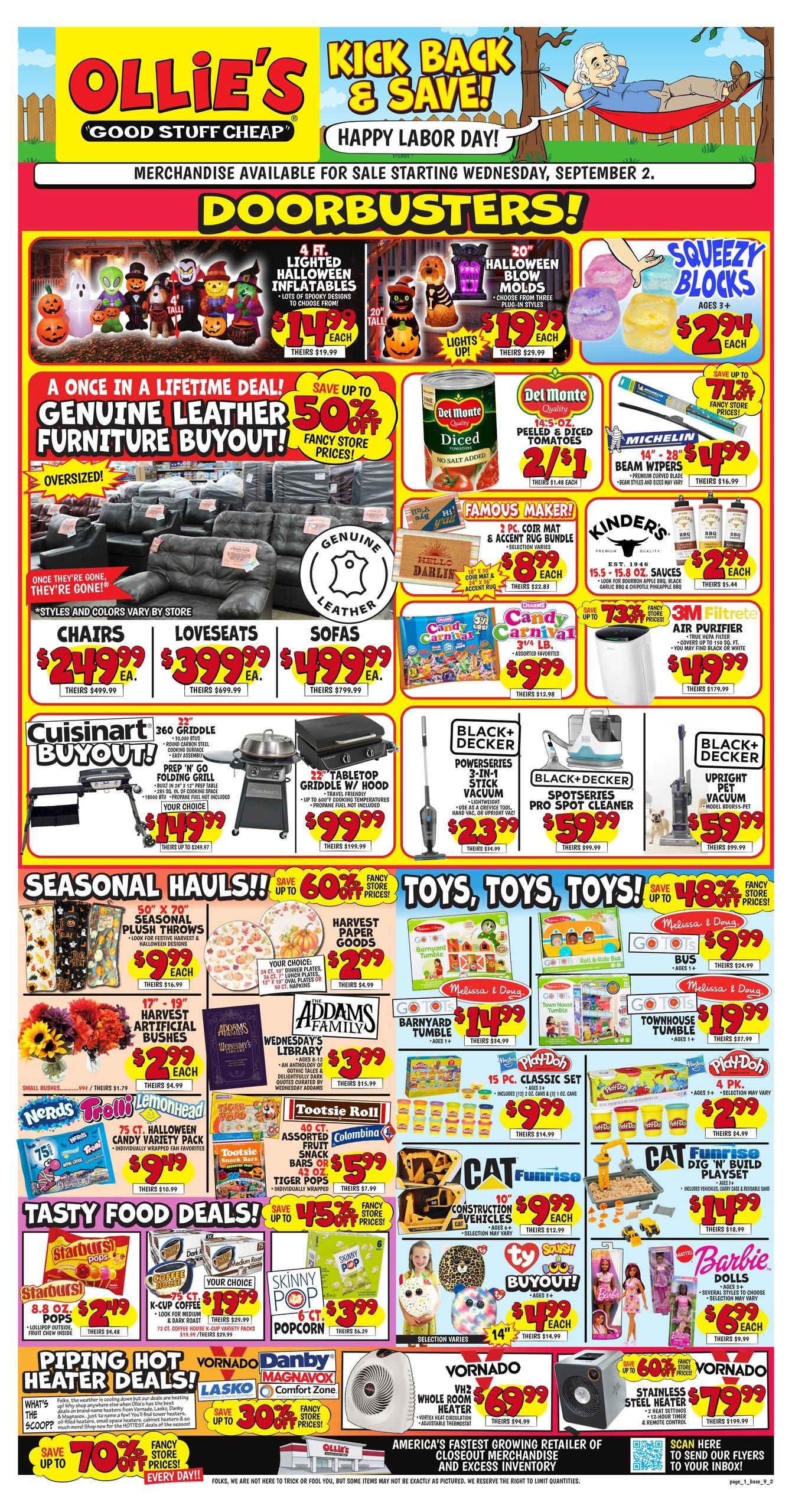 Ollie's Bargain Outlet (Andalusia Area, AL) Weekly Ad September 2 - 8, 2026