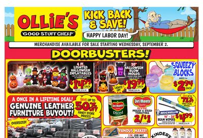 Ollie's Bargain Outlet (Andalusia Area, AL) Weekly Ad September 2 - 8, 2026