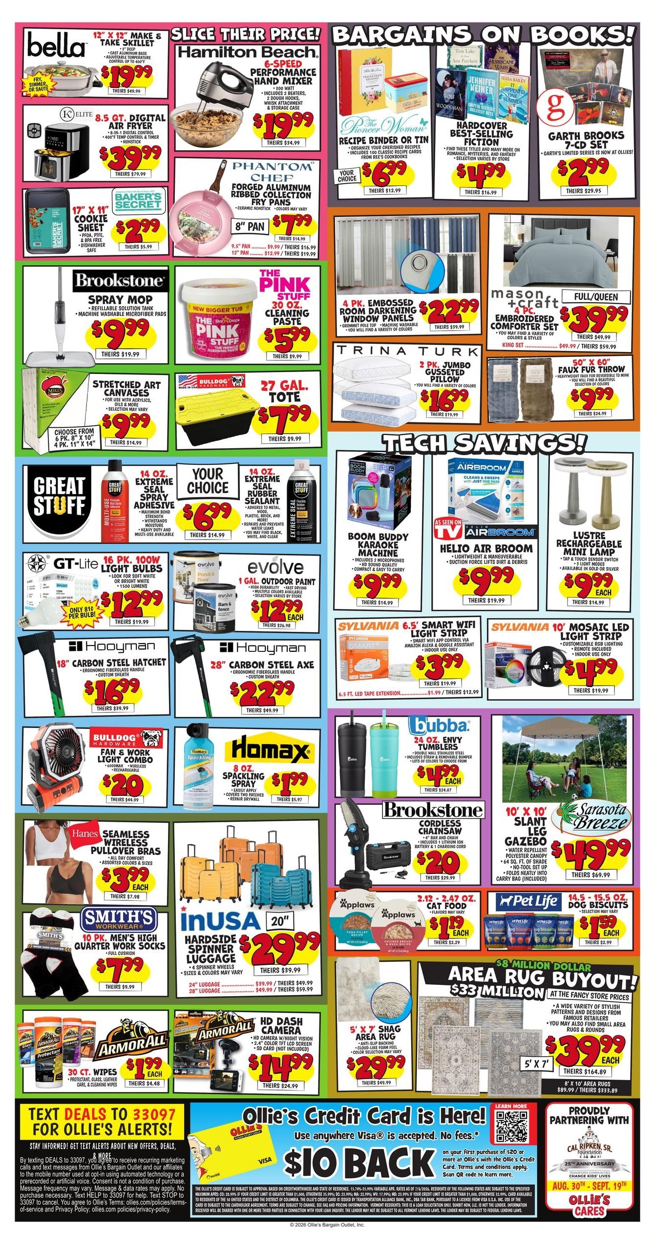 Ollie's Bargain Outlet (Andalusia Area, AL) Weekly Ad September 2 - 8, 2026
