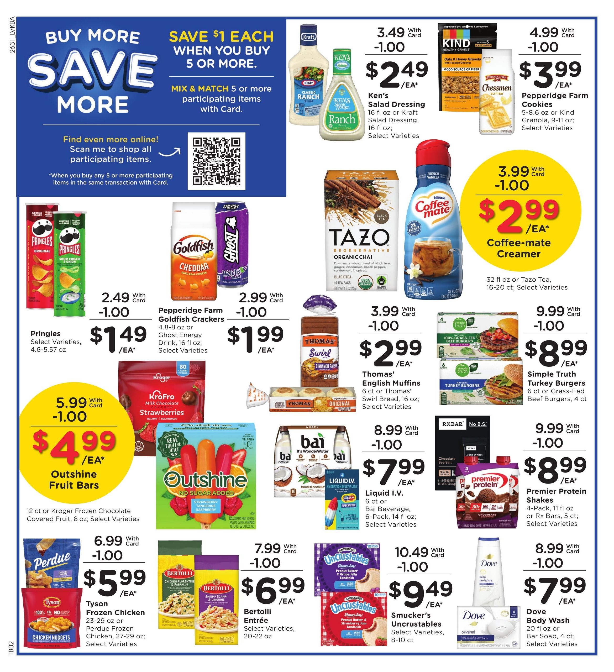 Kroger (Mount Eden Area, KY) Weekly Ad September 2 - 8, 2026