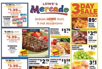 Lowe's Mercado (Colorado) Weekly Ad September 9 - 15, 2026