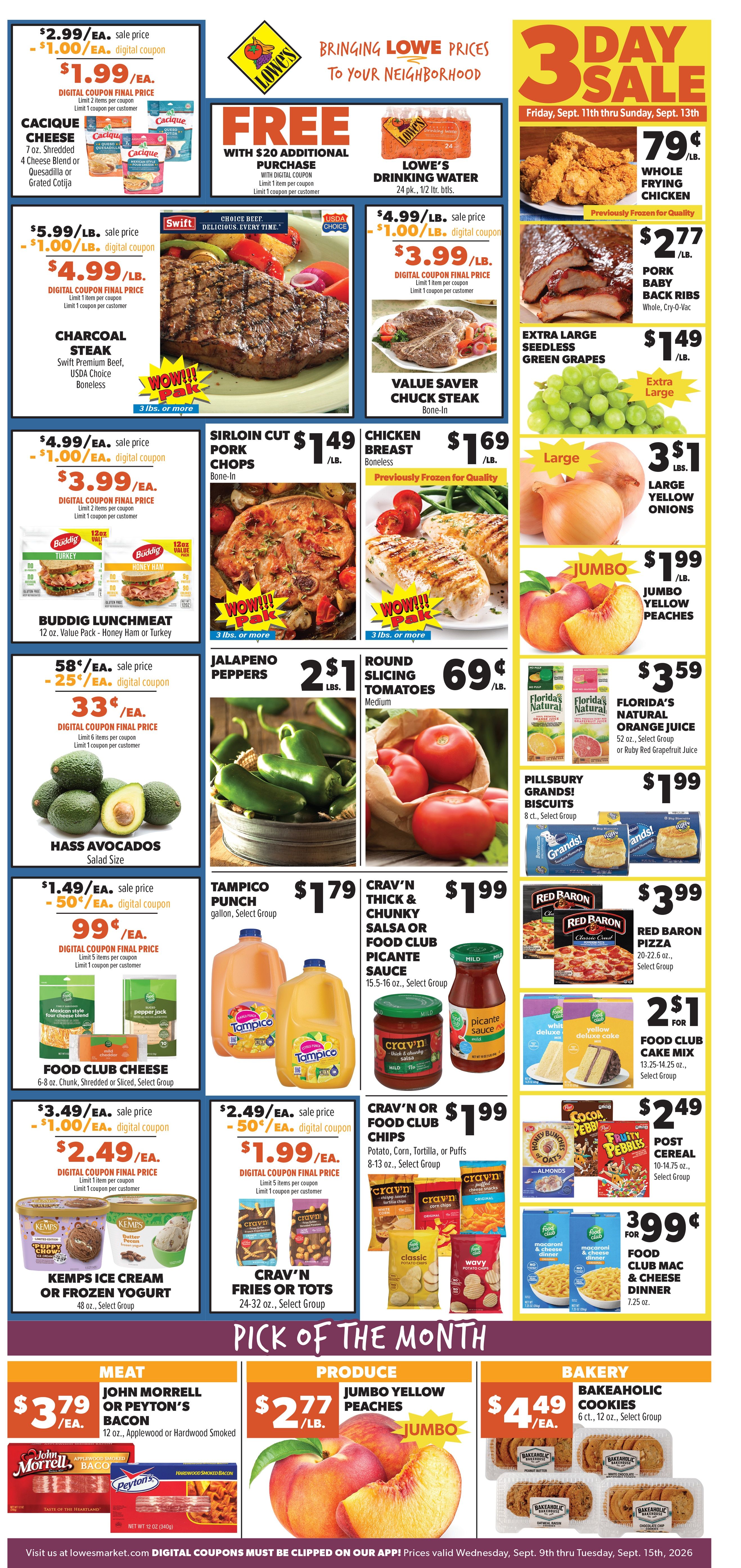 Lowe's Mercado (Midland, TX) Weekly Ad September 9 - 15, 2026