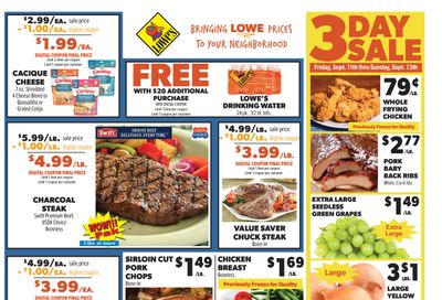 Lowe's Mercado (Midland, TX) Weekly Ad September 9 - 15, 2026