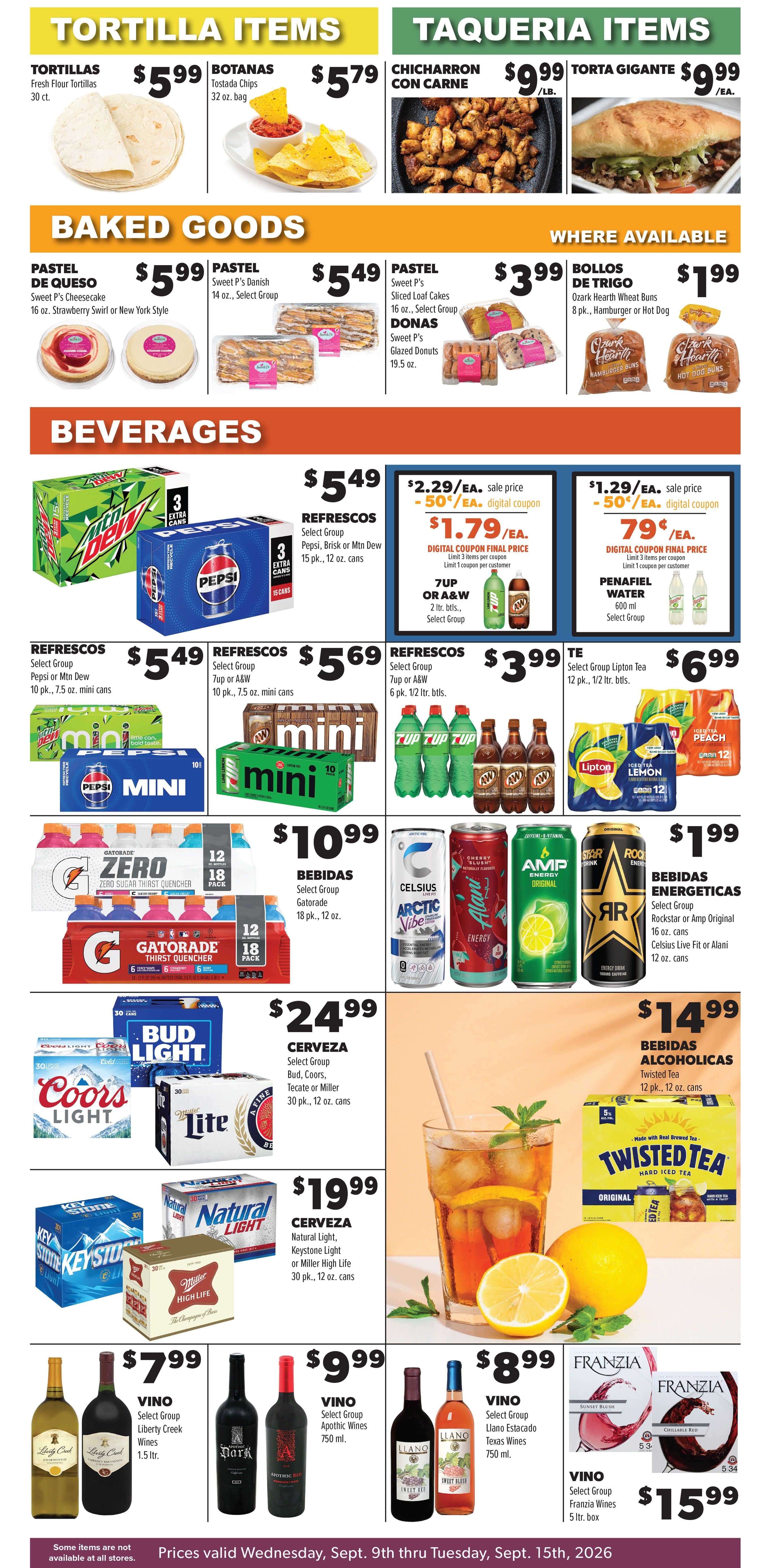 Lowe's Mercado (Anthony, TX) Weekly Ad September 9 - 15, 2026