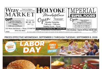 Imperial Superfoods Great Deals This Week! Weekly Ad September 2 - 8, 2026
