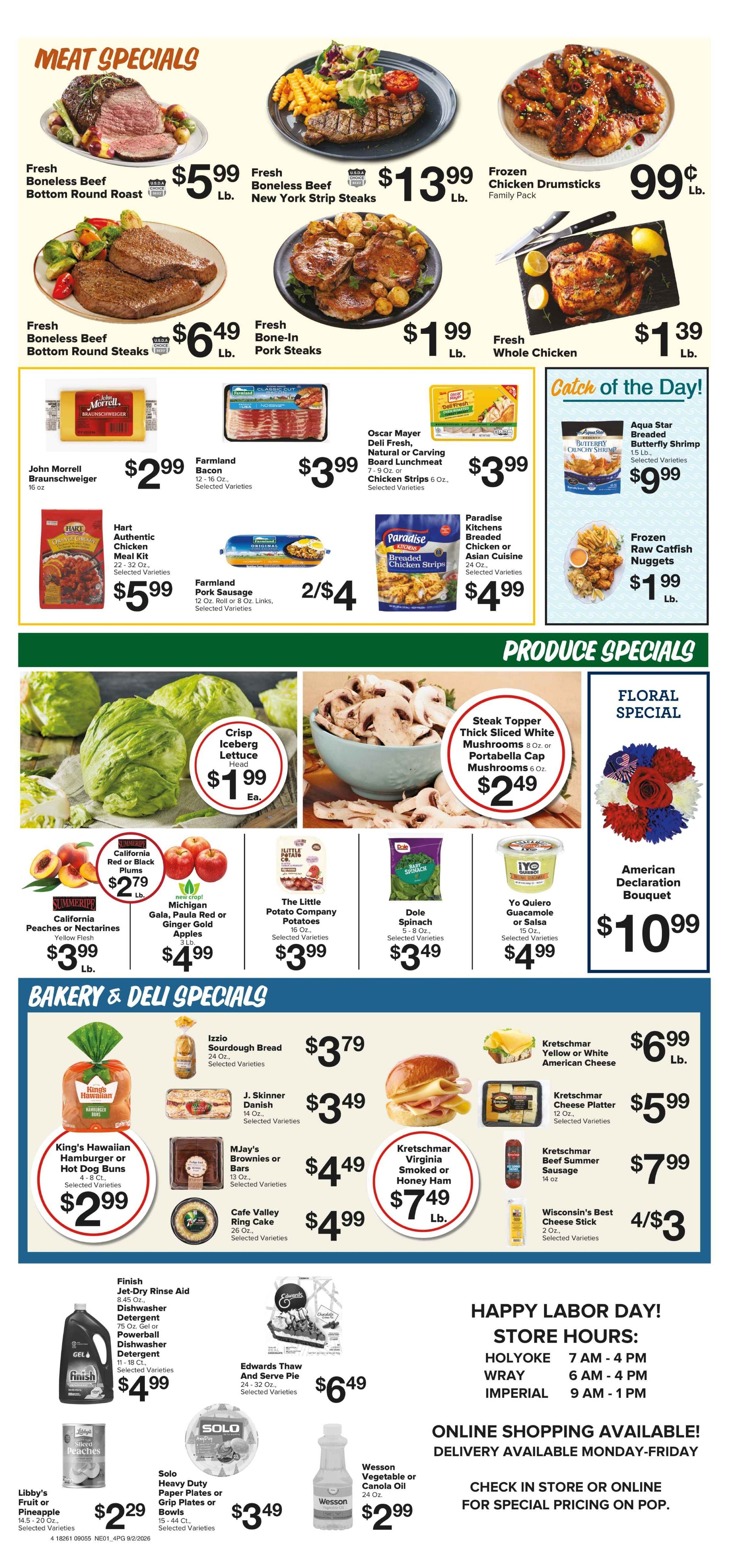 Imperial Superfoods Great Deals This Week! Weekly Ad September 2 - 8, 2026