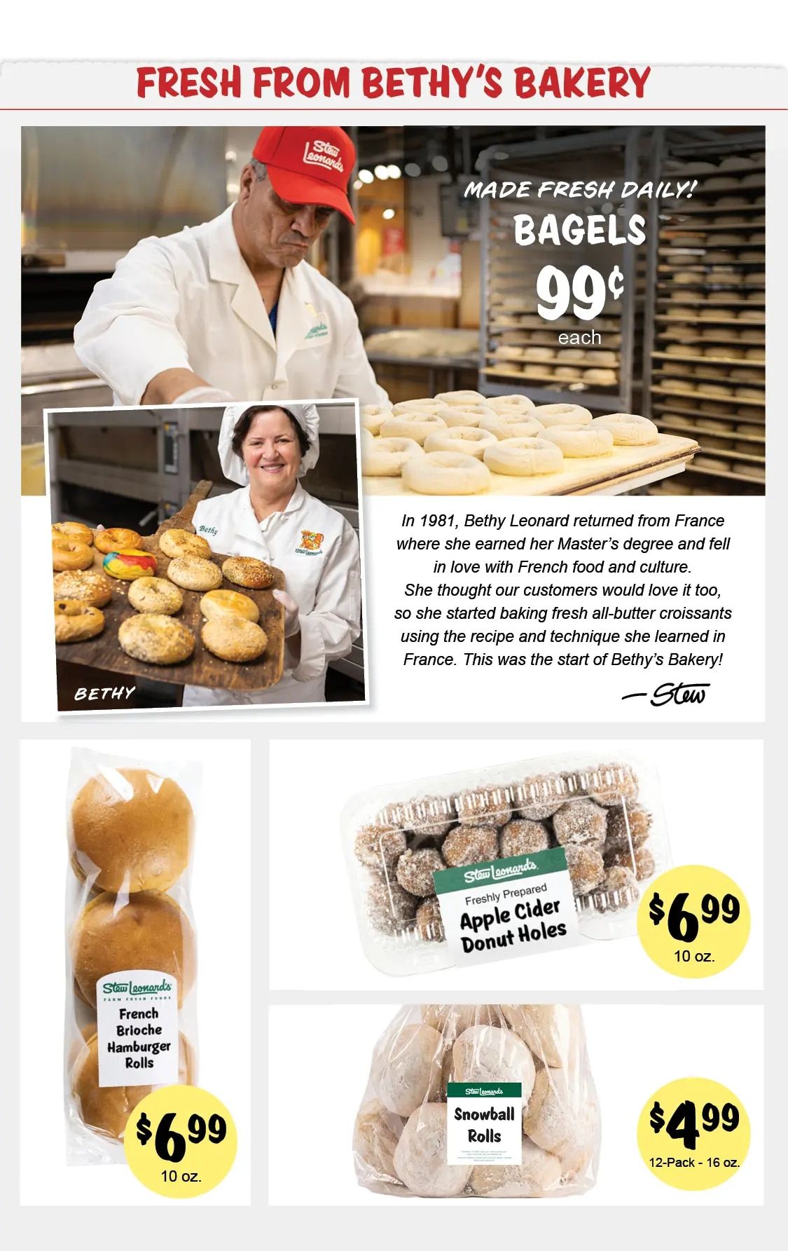Stew Leonard's Weekly Ad September 2 - 8, 2026