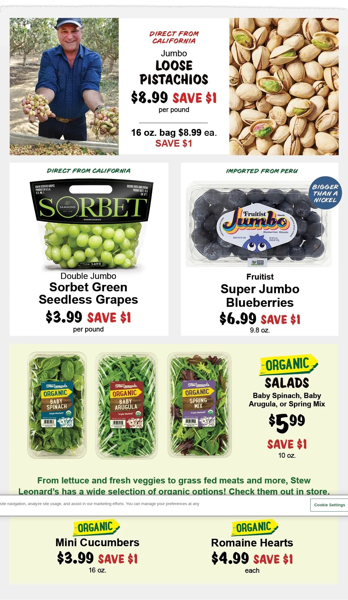Stew Leonard's Weekly Ad September 2 - 8, 2026