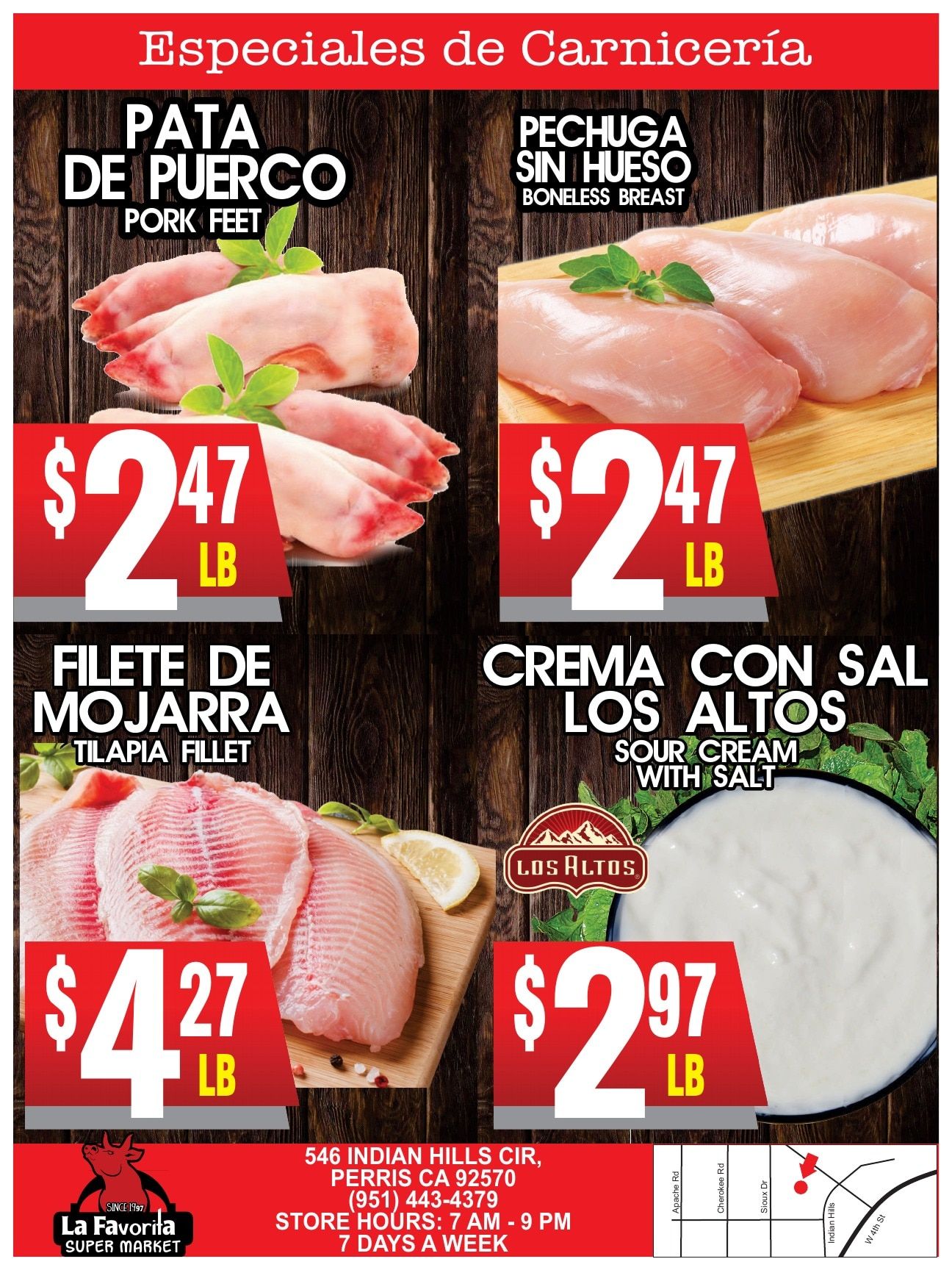 La Favorita Super Market Weekly Ad September 2 - 8, 2026