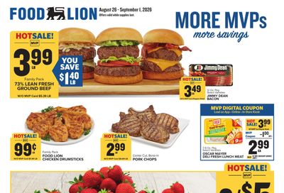 Food Lion (Keysville Area, VA) Weekly Ad August 26 - September 1, 2026