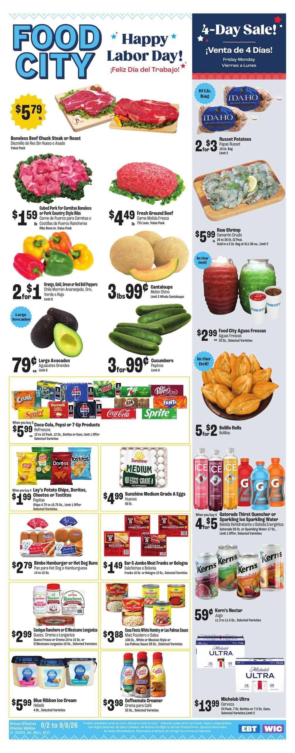 Food City Weekly Ad September 2 - 8, 2026