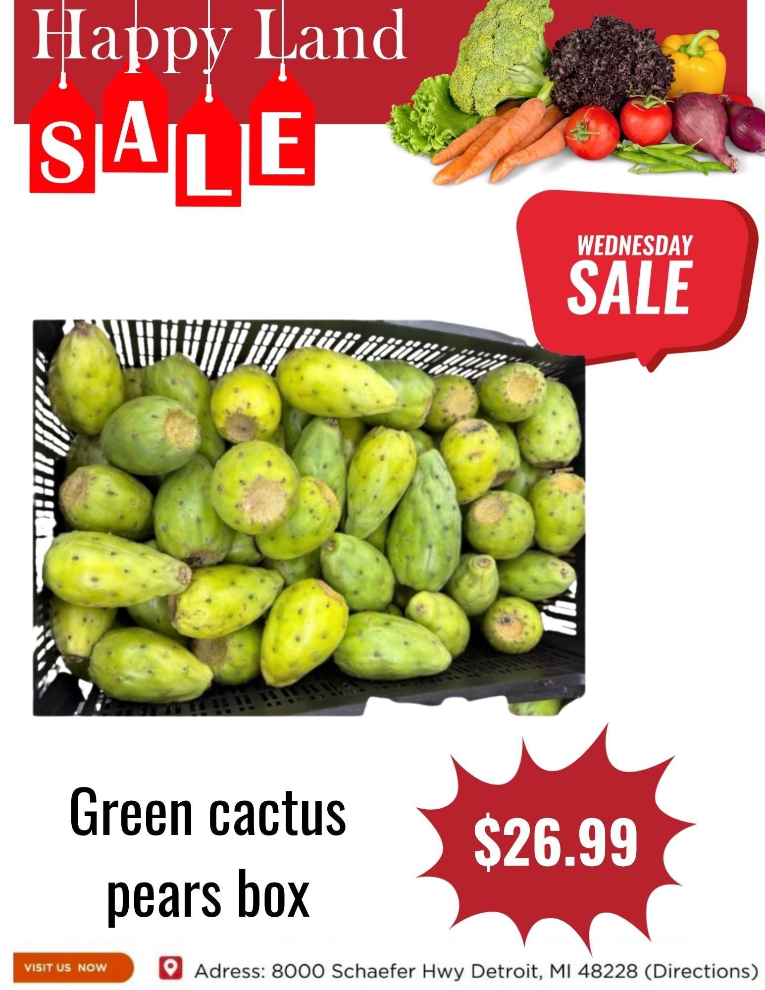 Happy Land Market (8000 Schaefer Highway, Detroit, MI) Weekly Ad September 2 - 2, 2026