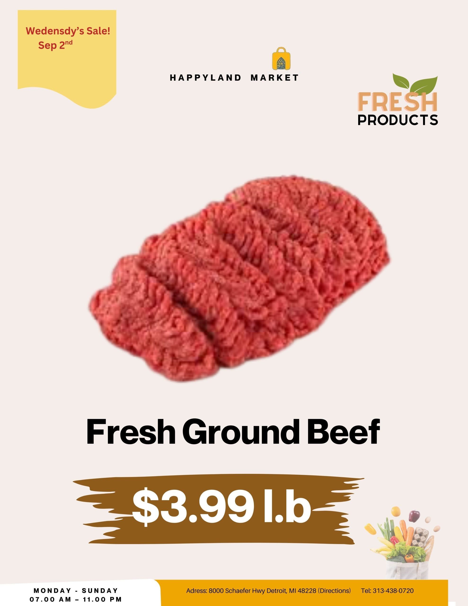 Happy Land Market (8000 Schaefer Highway, Detroit, MI) Weekly Ad September 2 - 2, 2026