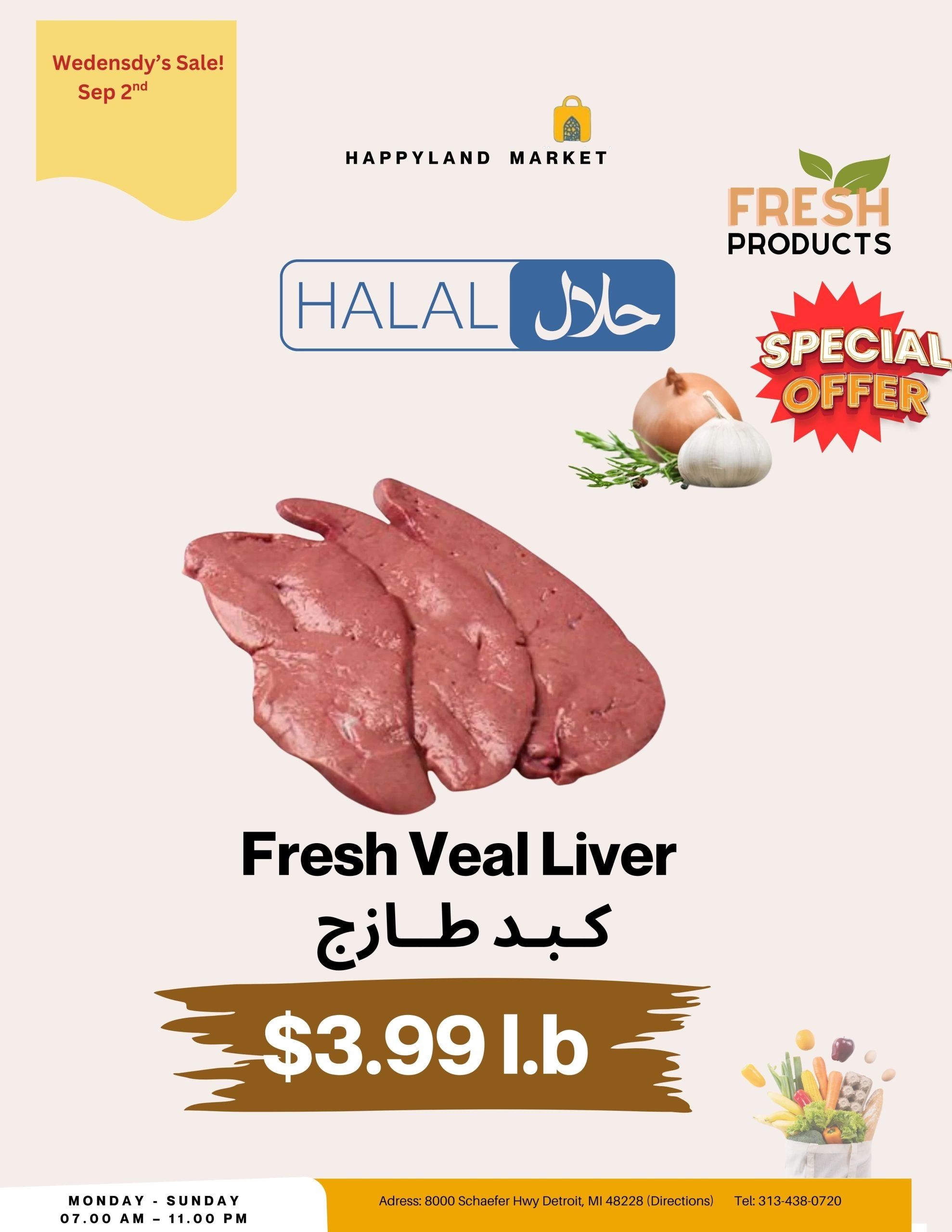 Happy Land Market (8000 Schaefer Highway, Detroit, MI) Weekly Ad September 2 - 2, 2026