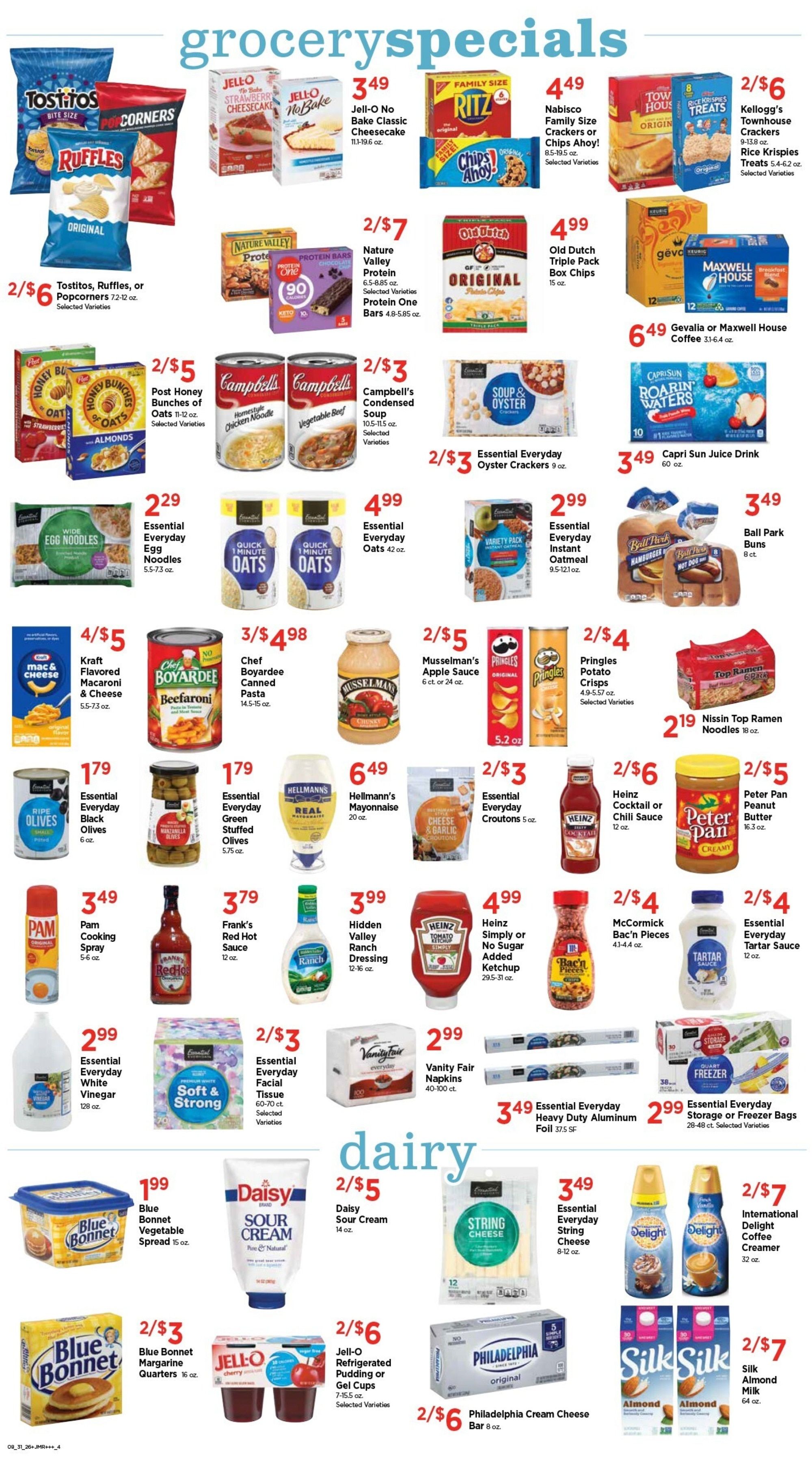Jack's Fresh Market Weekly Ad August 31 - September 6, 2026