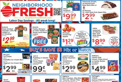 Neighborhood Fresh Weekly Ad September 2 - 8, 2026
