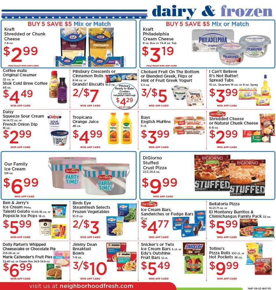Neighborhood Fresh Weekly Ad September 2 - 8, 2026