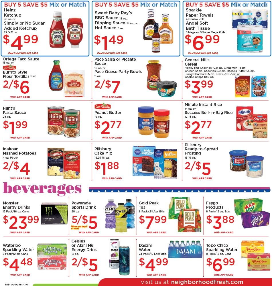 Neighborhood Fresh Weekly Ad September 2 - 8, 2026