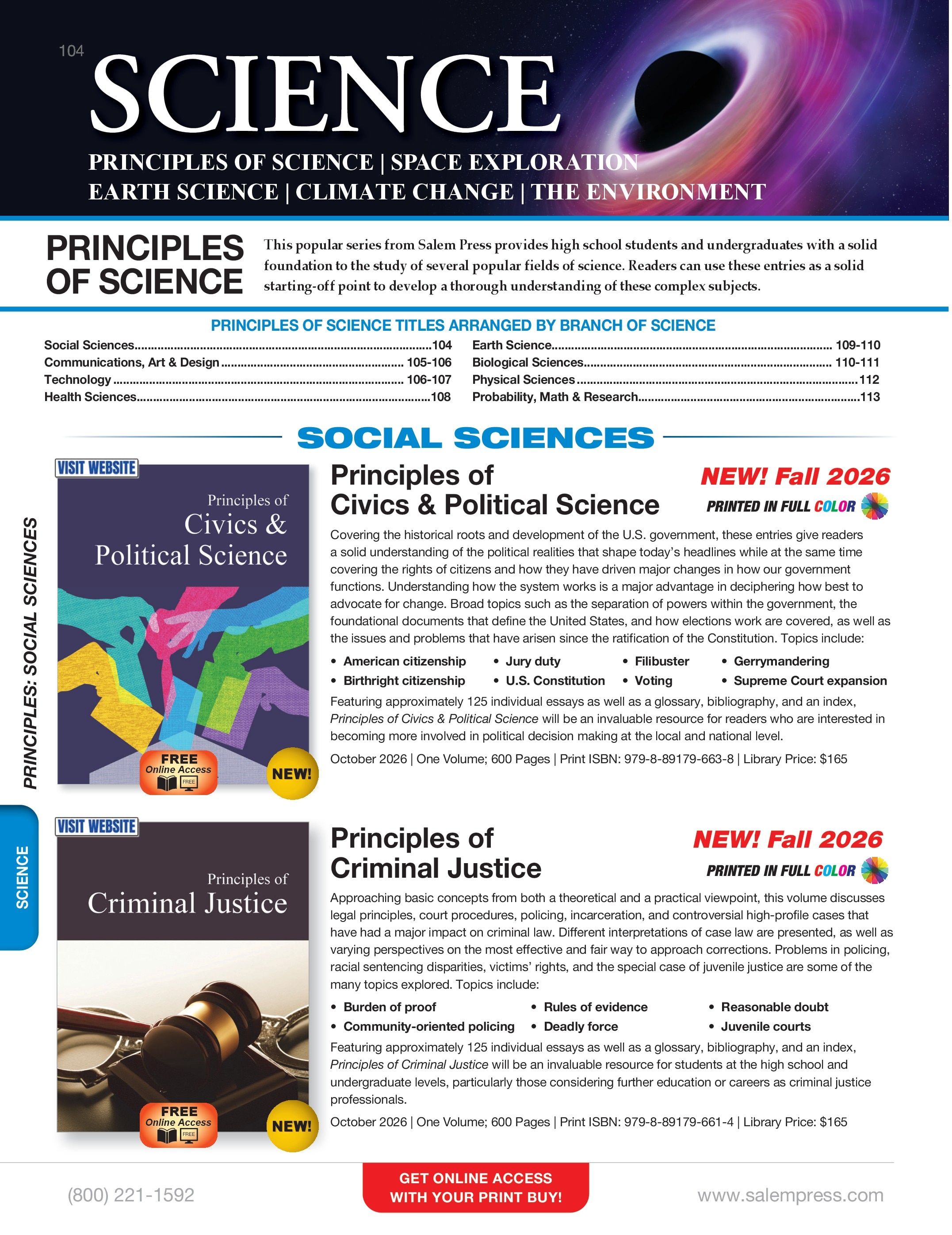 Salem Press Fall Catalog Weekly Ad January 1 - December 31, 2026