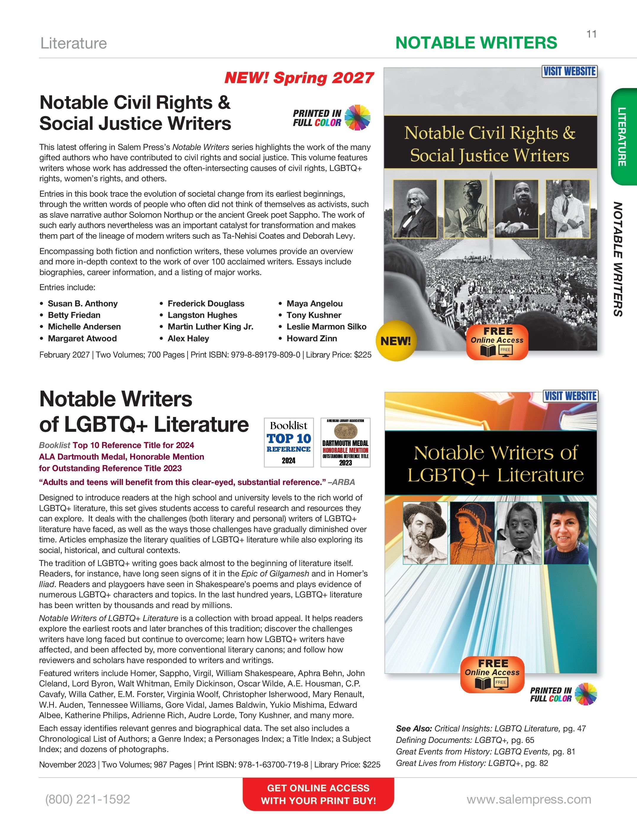 Salem Press Fall Catalog Weekly Ad January 1 - December 31, 2026