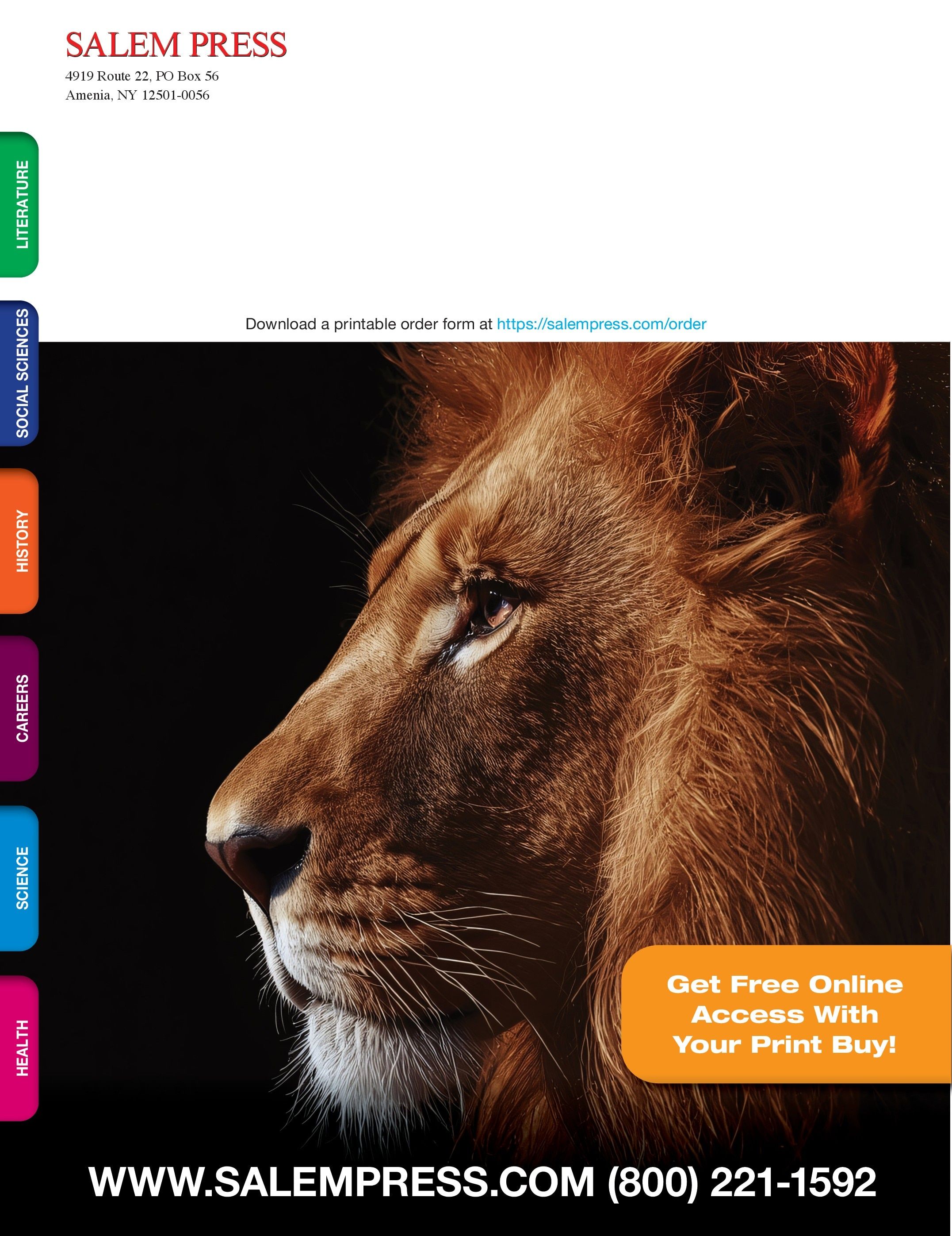 Salem Press Fall Catalog Weekly Ad January 1 - December 31, 2026
