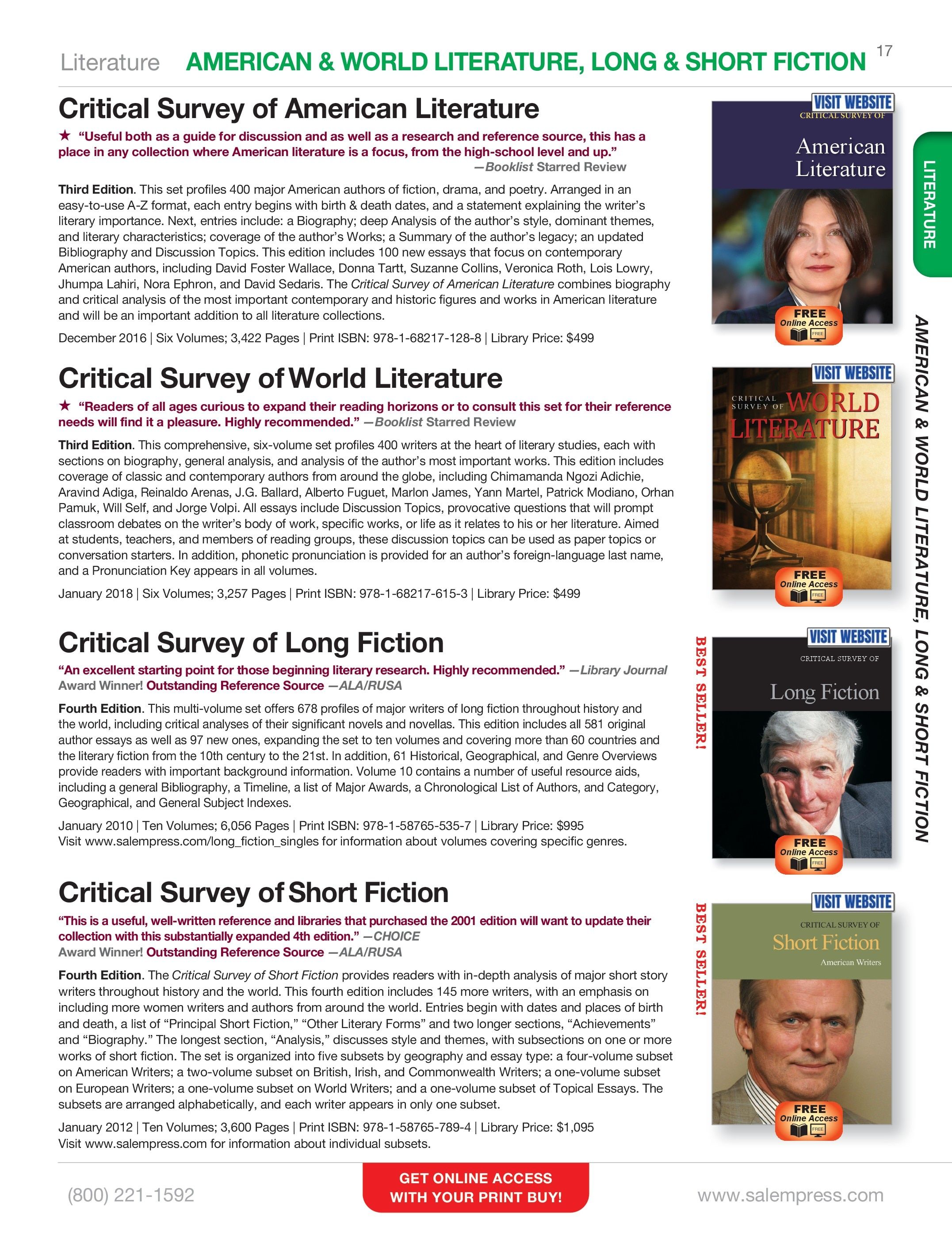 Salem Press Fall Catalog Weekly Ad January 1 - December 31, 2026