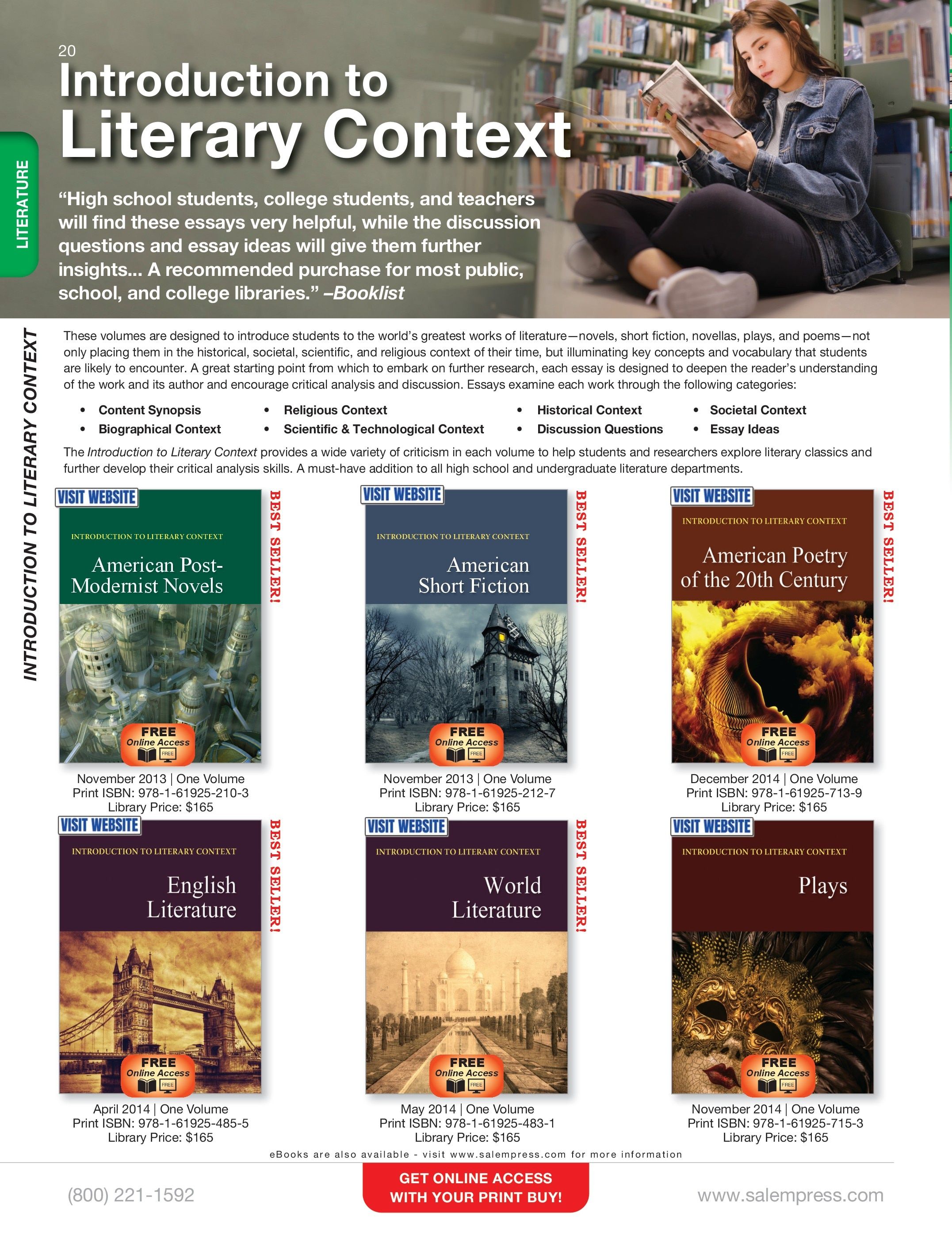 Salem Press Fall Catalog Weekly Ad January 1 - December 31, 2026