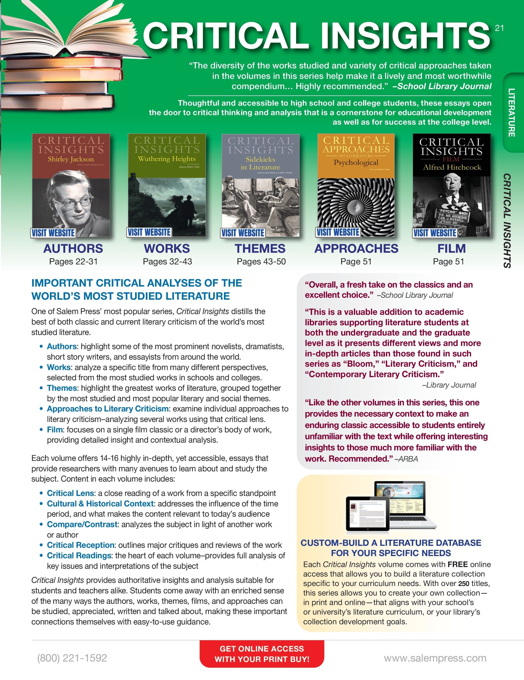 Salem Press Fall Catalog Weekly Ad January 1 - December 31, 2026