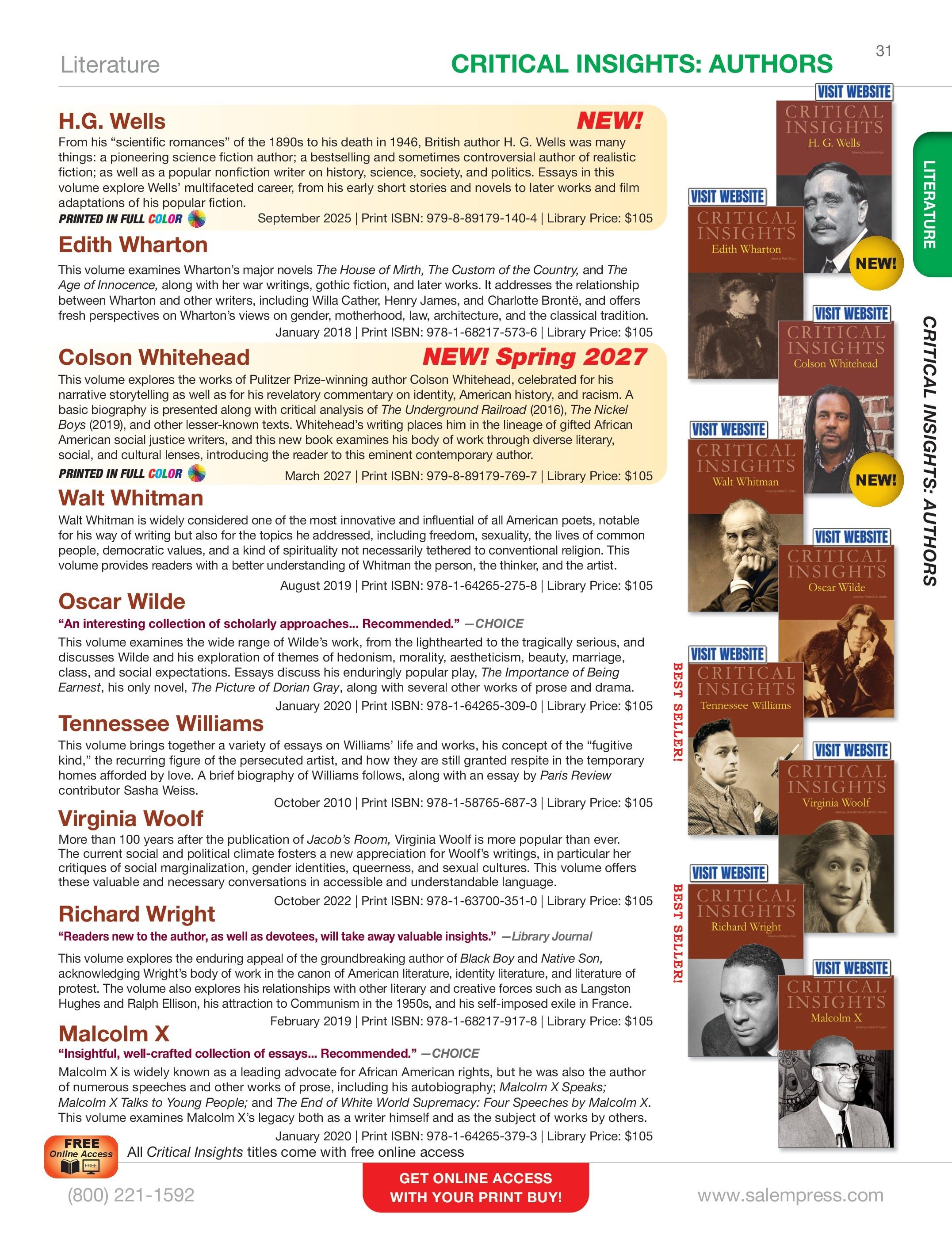 Salem Press Fall Catalog Weekly Ad January 1 - December 31, 2026