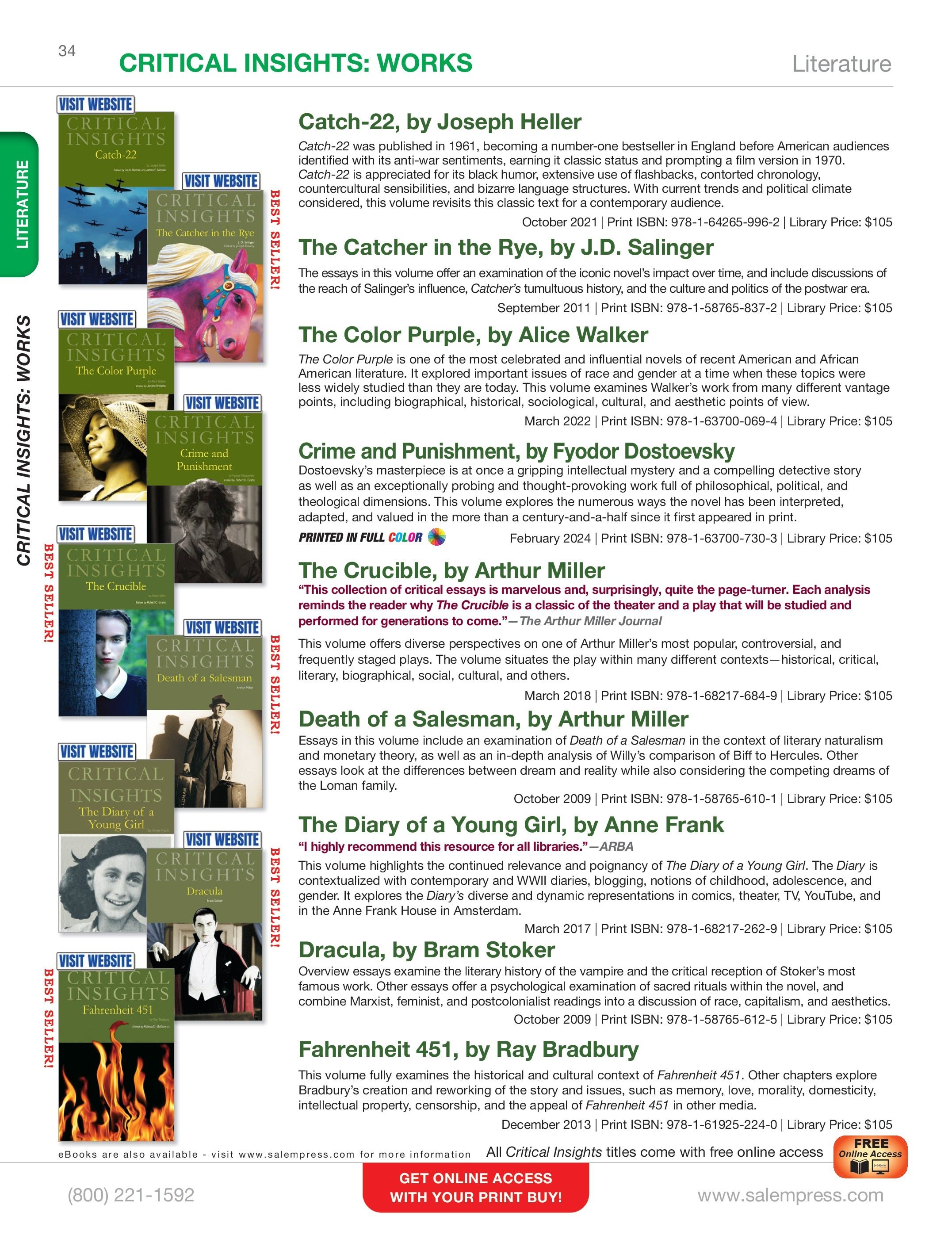Salem Press Fall Catalog Weekly Ad January 1 - December 31, 2026